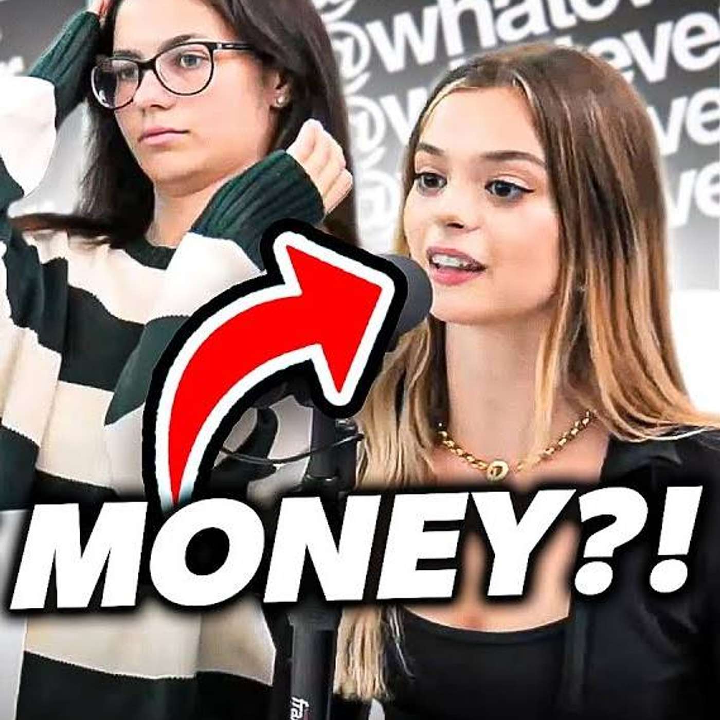 Evasive Girl HIDES HOW She Got Her MONEY @WhateverPodcast {Reaction} | Helios Blog 1055