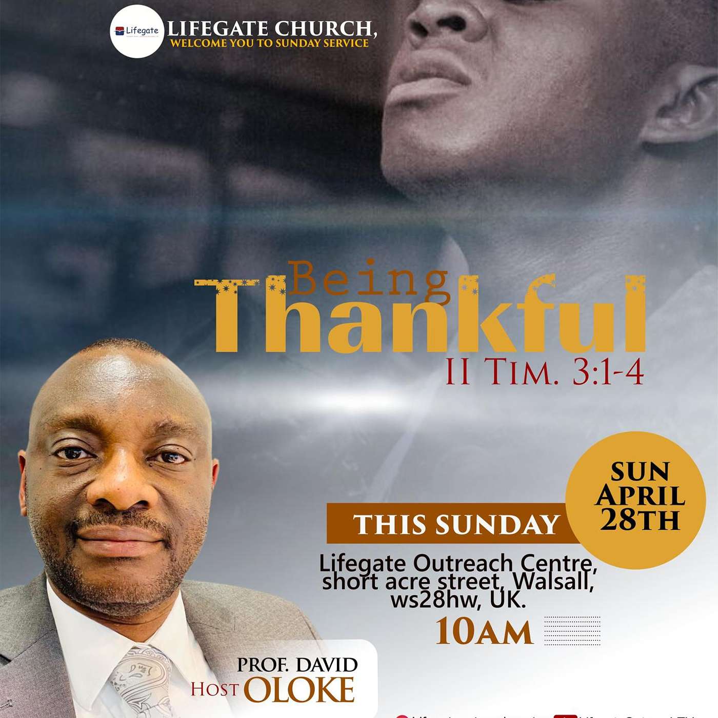 Being Thankful - Lifegate Church - 280424 episode artwork