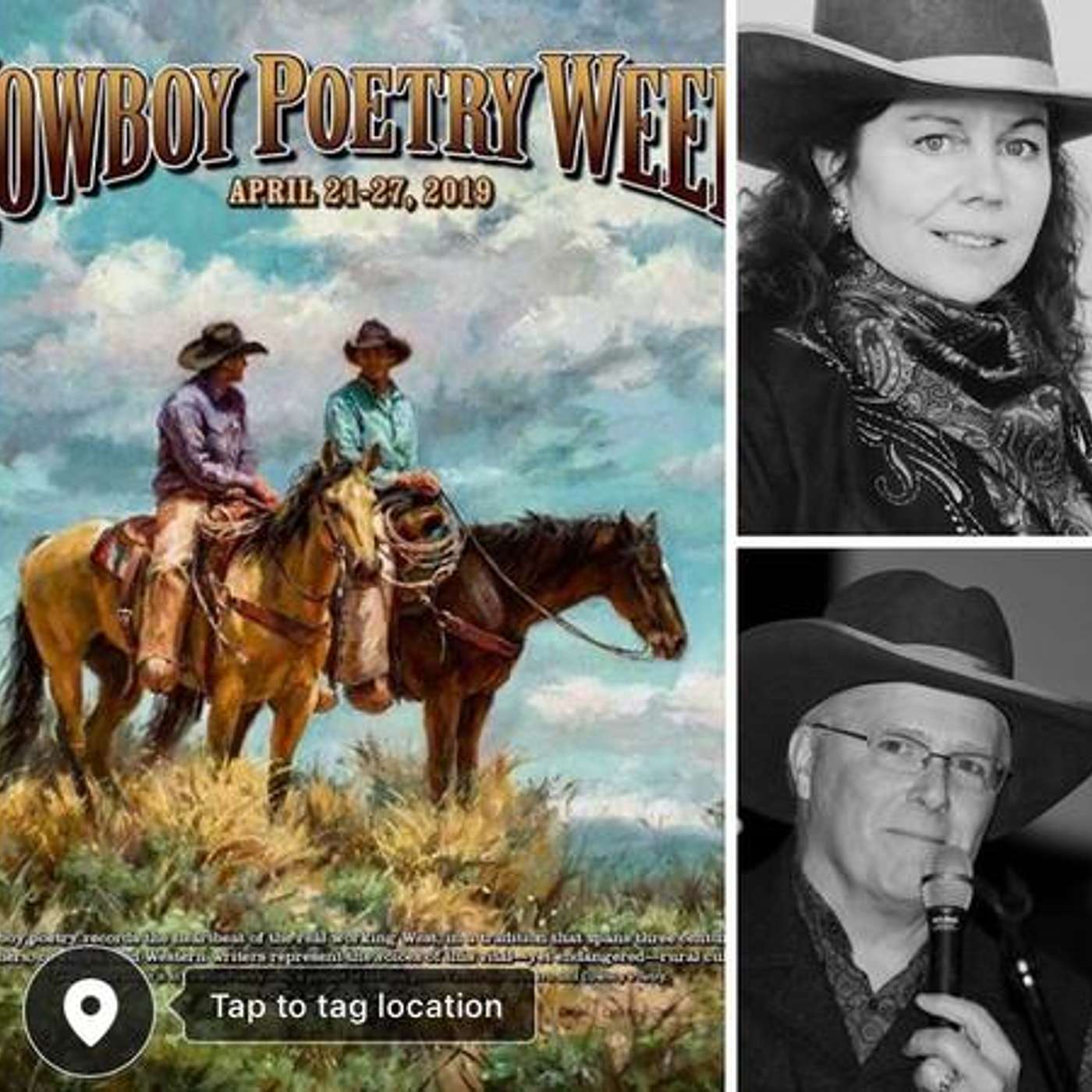 NATIONAL COWBOY POETRY WEEK-MARGO METEGRANO, KATHY MOSS & TOM SWEARINGEN
