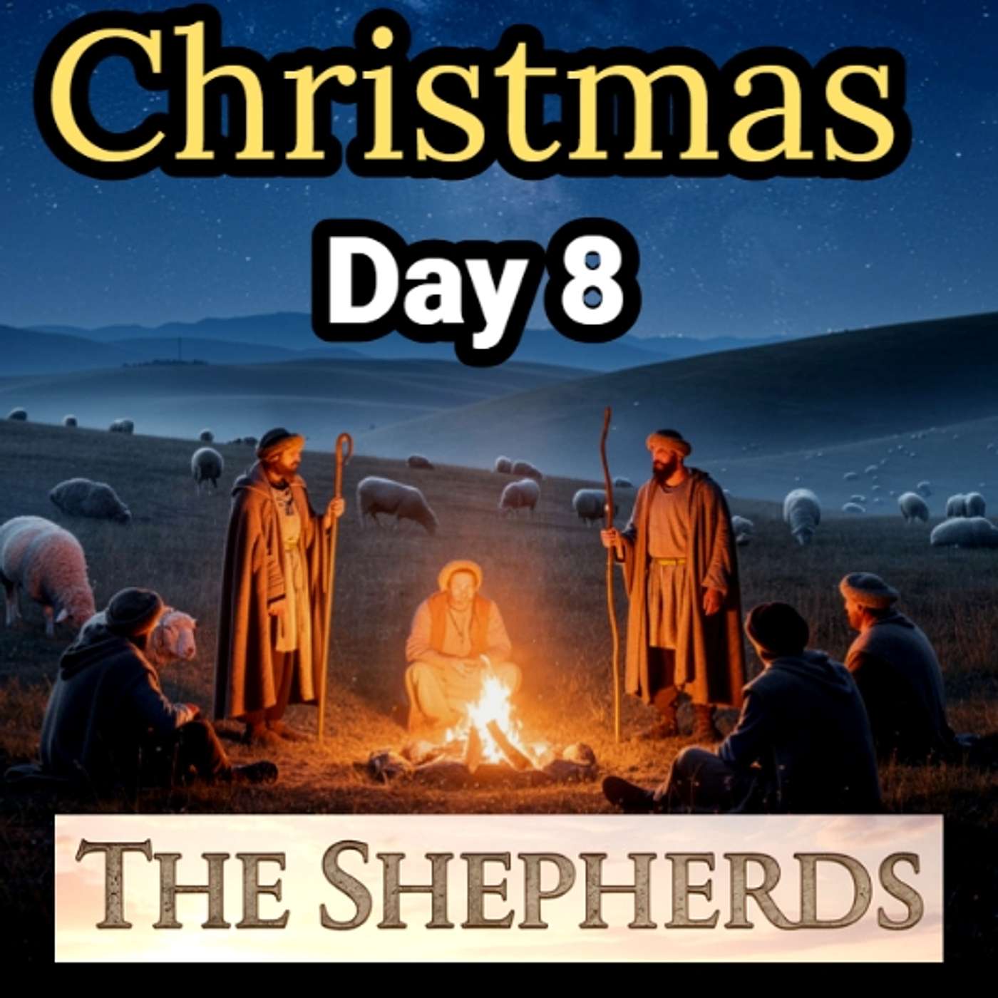 CHRISTMAS Day 8 - The Shepherds episode artwork