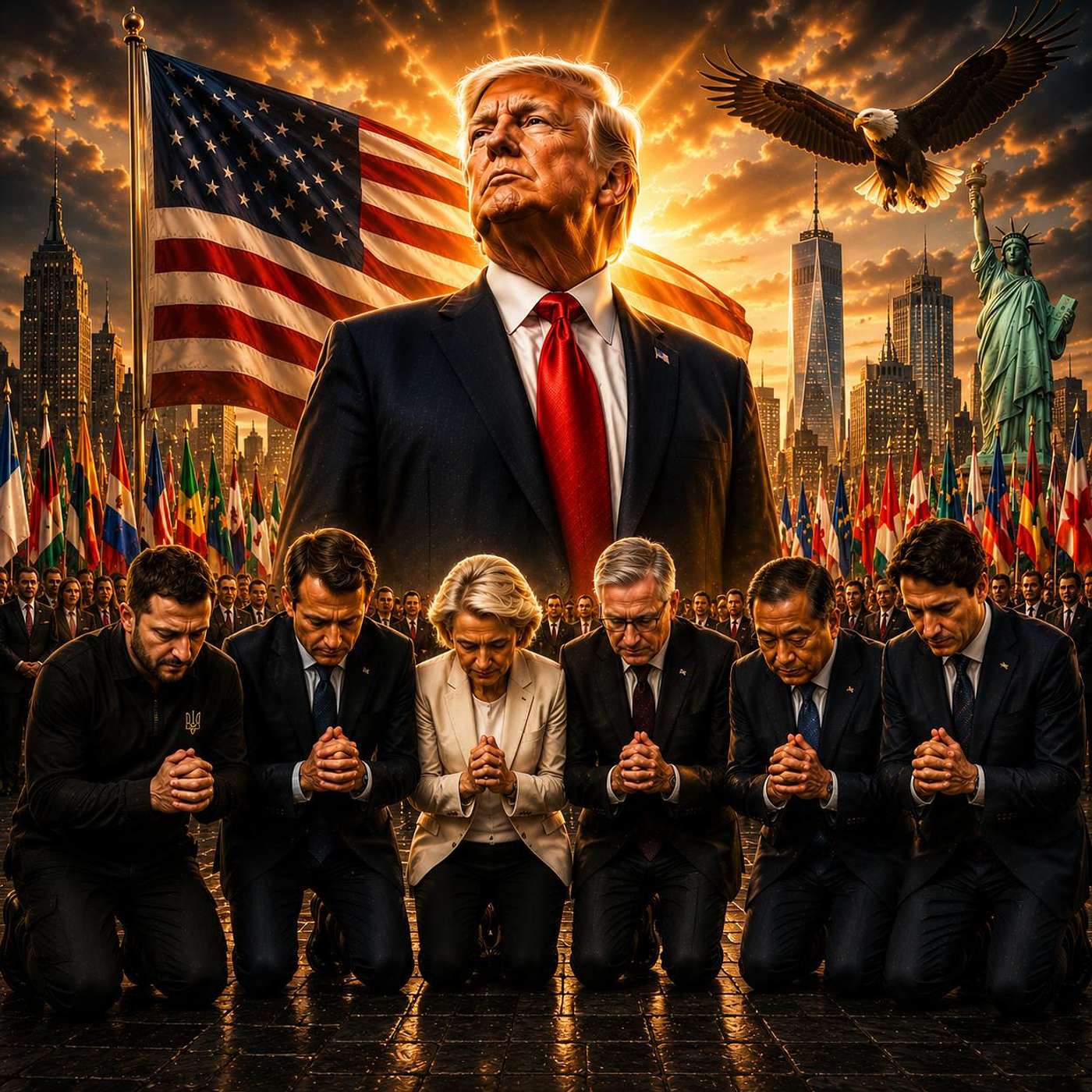 THE WORLD APOLOGIZES TO AMERICA! episode artwork