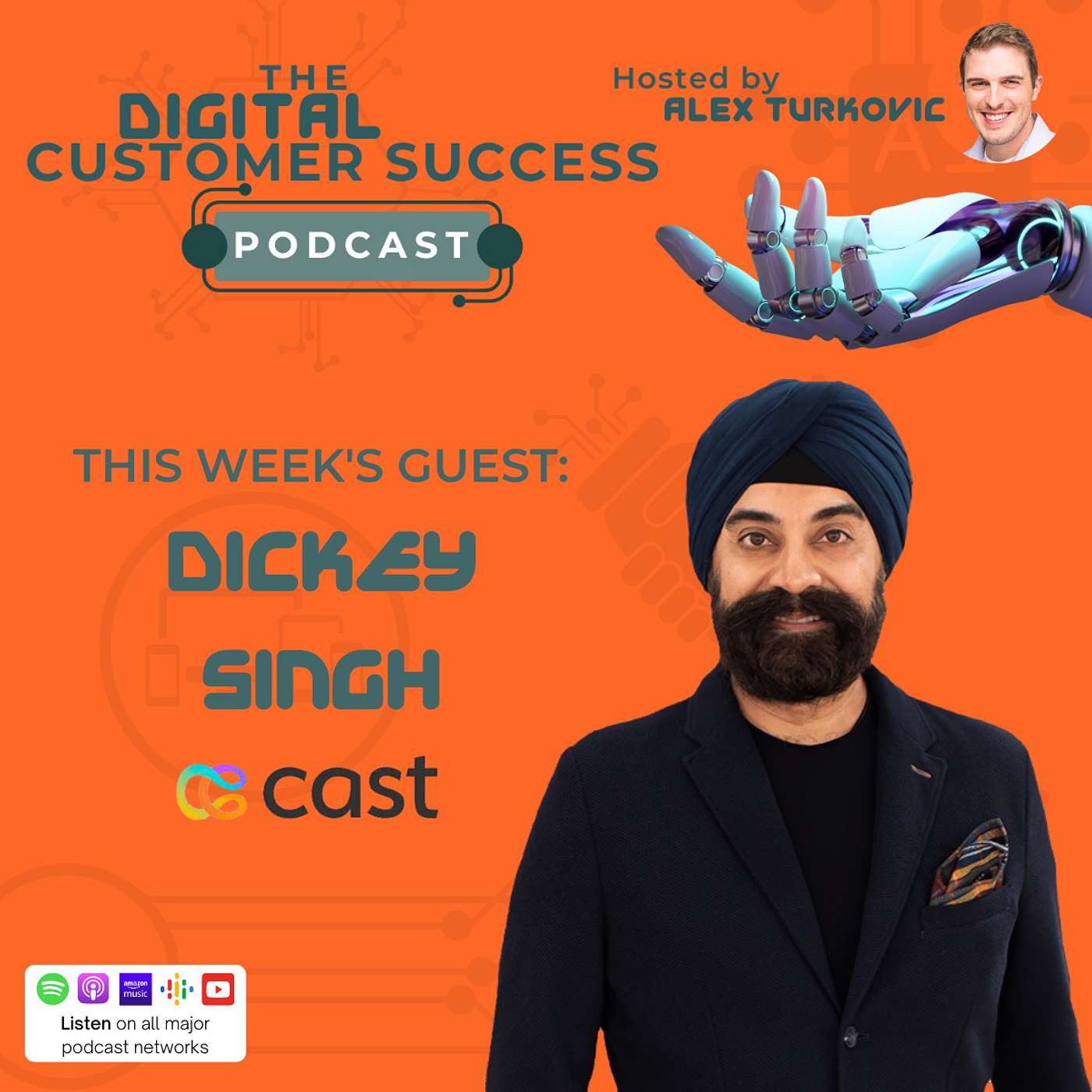 AI Driven Digital Customer Success in App Form w/ Dickey Singh of Cast.app | Episode 040