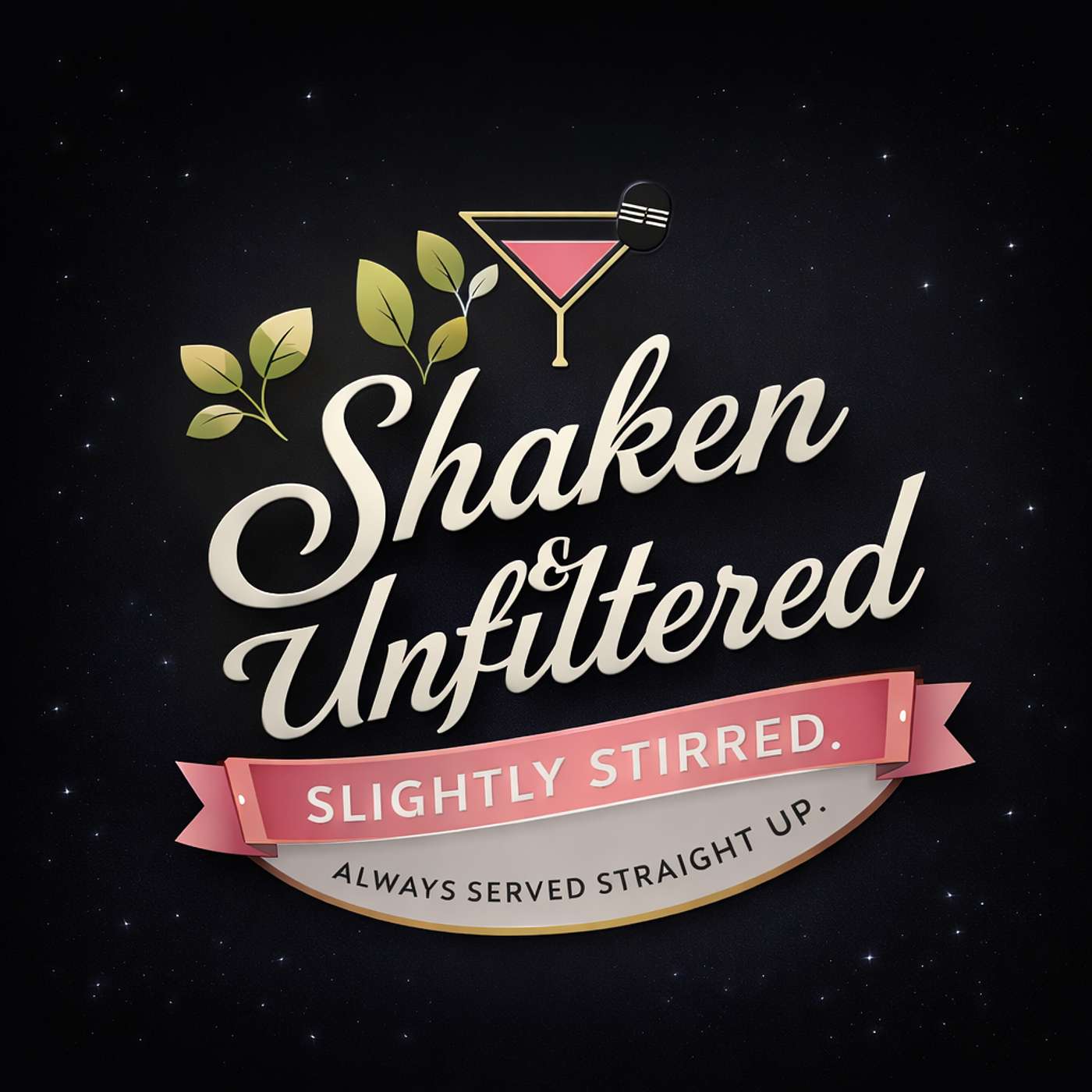 Shaken & Unfiltered podcast artwork