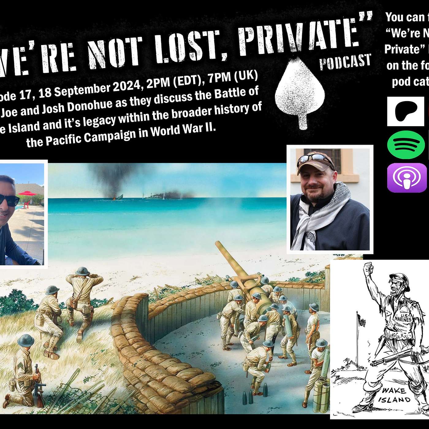 EP17 - Wake Island w/Josh Donohue episode artwork