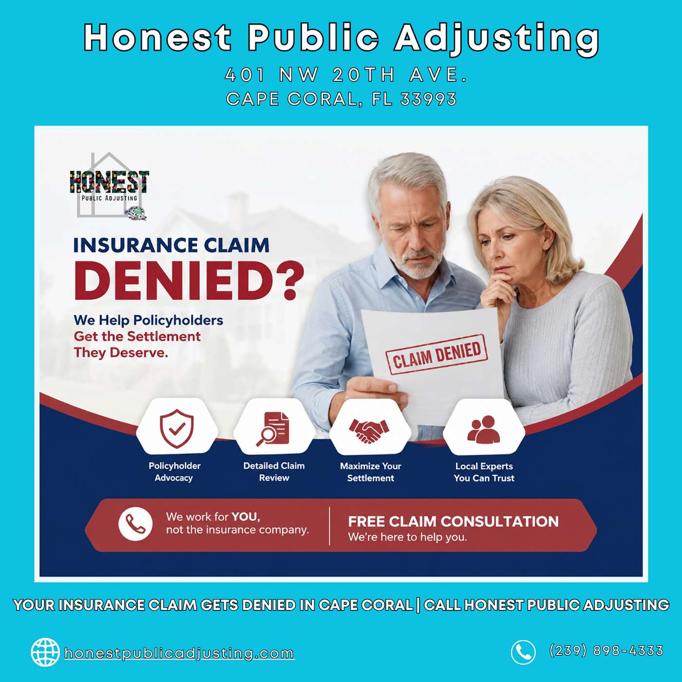 Your Insurance Claim Gets Denied in Cape Coral | Call Honest Public Adjusting episode artwork