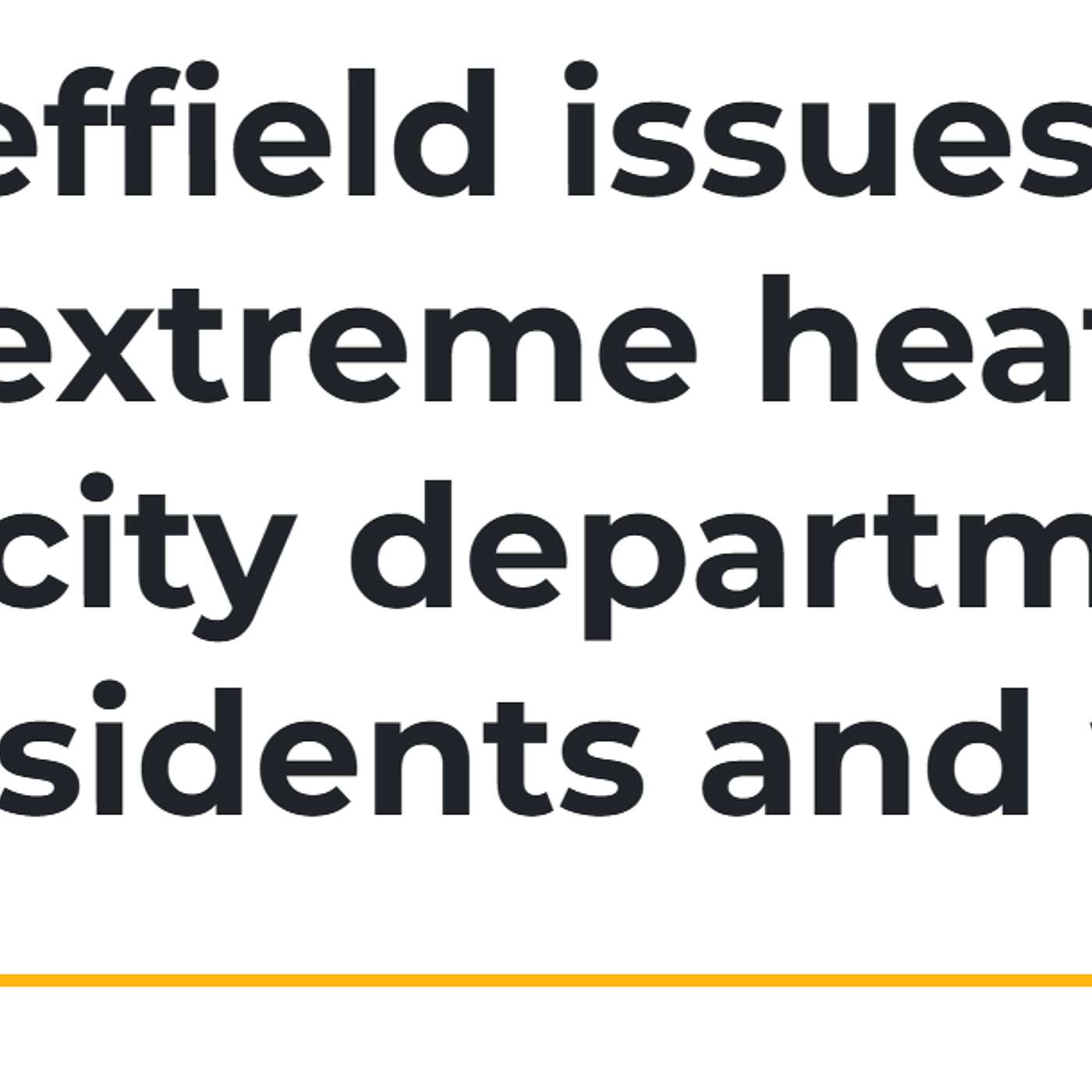 Detroit's Mayor Sheffield made a crucial move to safeguard residents during heat wave. episode artwork