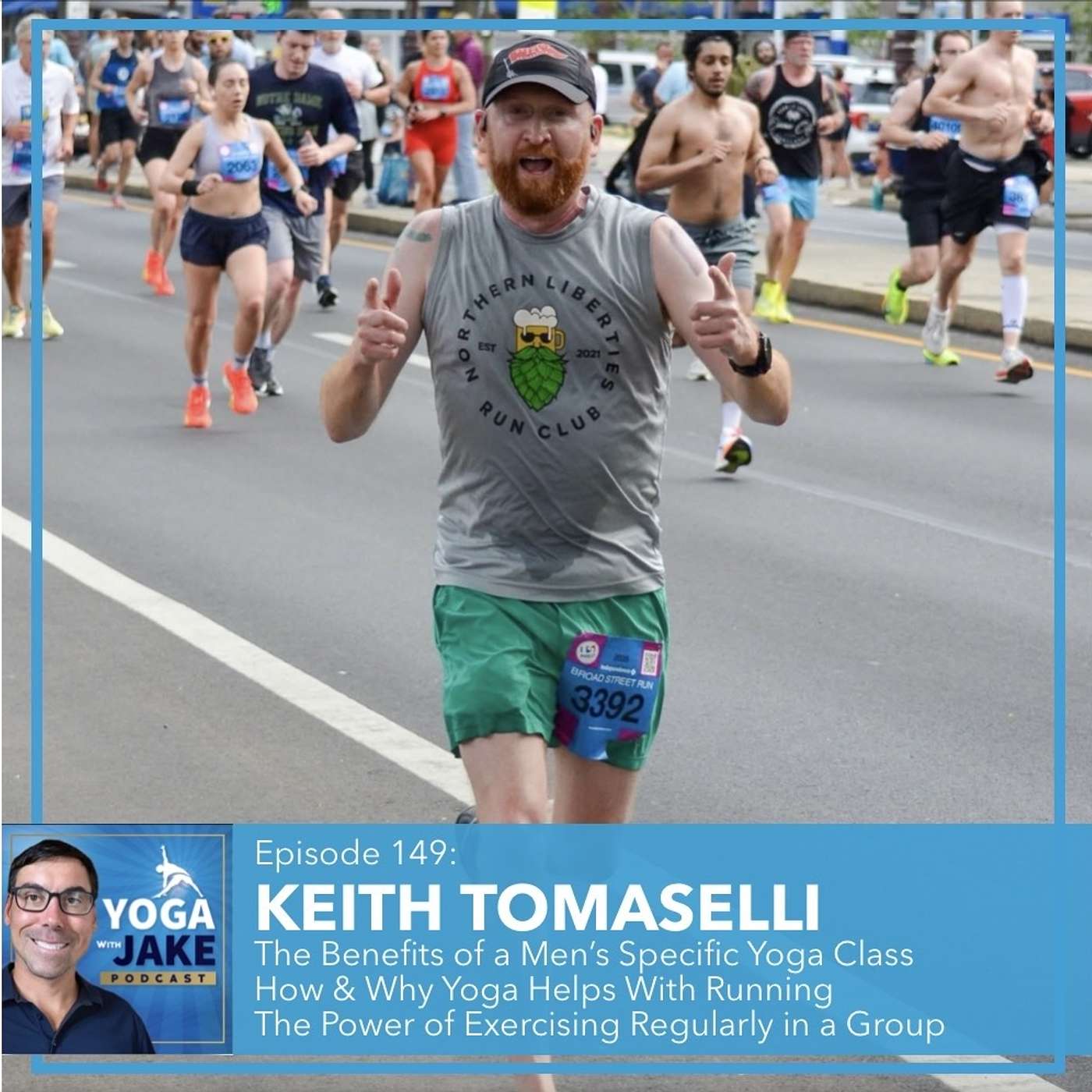 Keith Tomaselli: The Benefits of a Men's Specific Yoga Class. How and Why Yoga Helps With Running. The Power of Exercising Regularly With a Group.