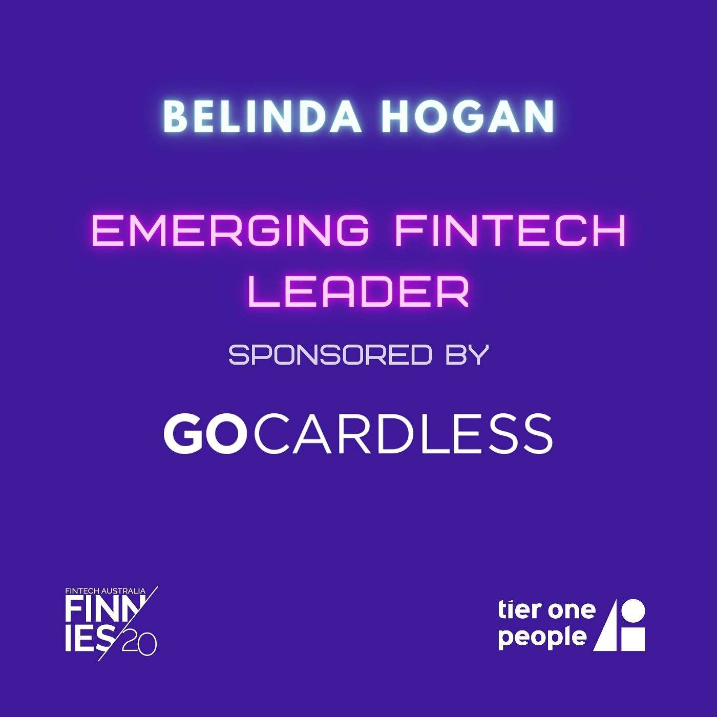 Belinda Hogan, 86 400 - Emerging FinTech Leader