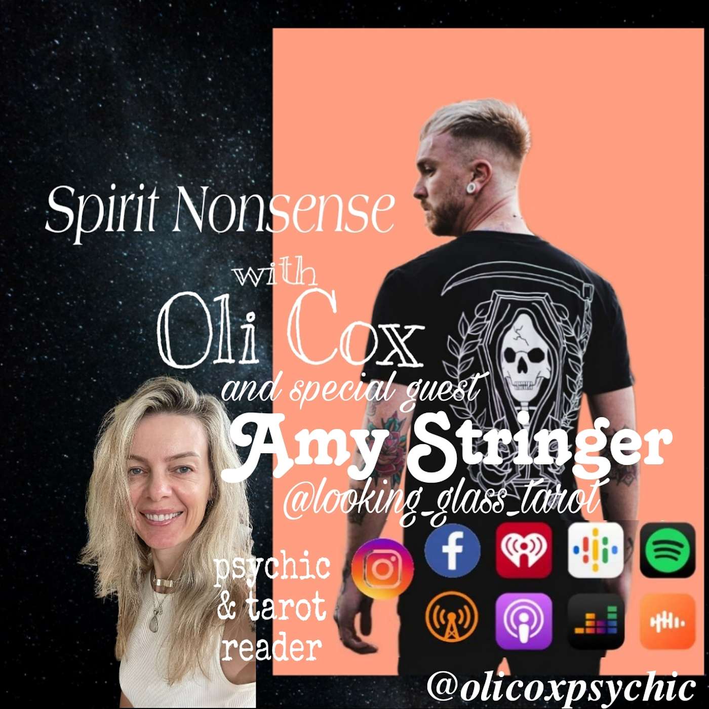 Oli interviews Amy Stringer - a Psychic and Tarot reader @looking_glass_tarot