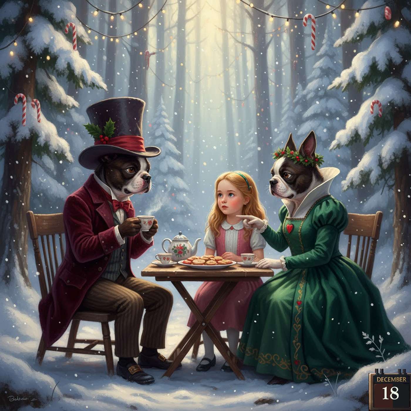 Boston Terrier Christmas