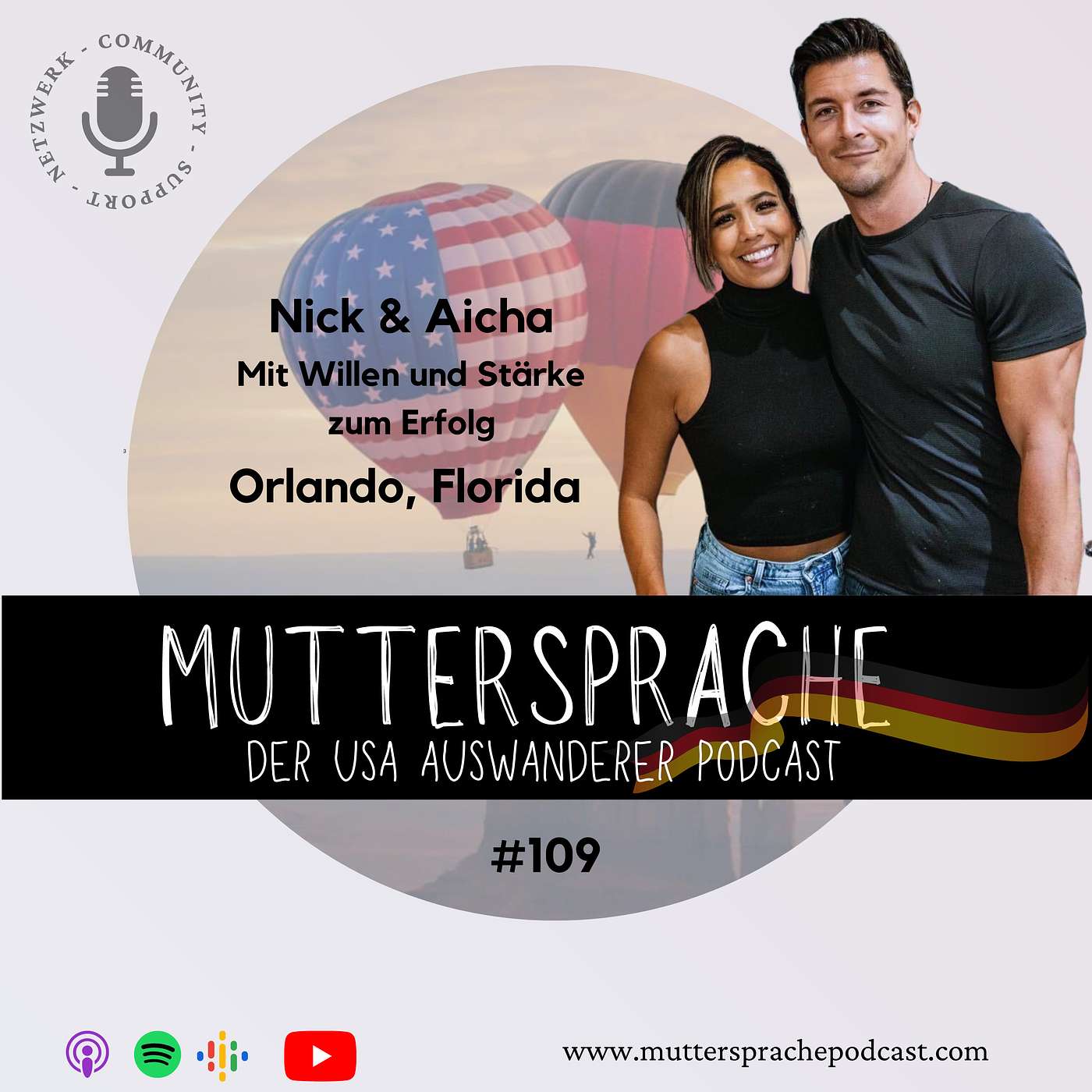 Nick & Aicha: Mit Willen und Stärke zum Erfolg - Orlando, Florida episode artwork