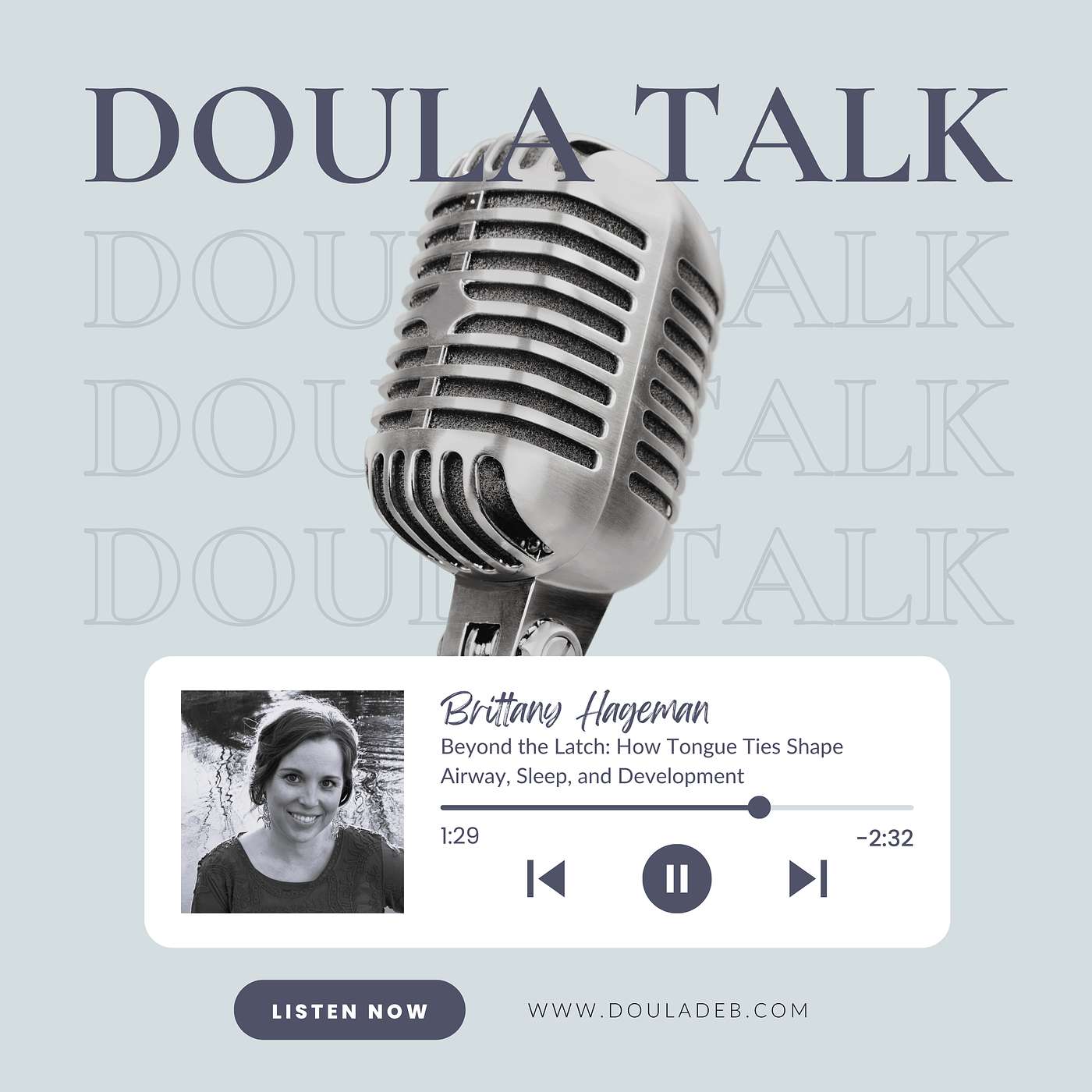 42 - Beyond the Latch: How Tongue Ties Shape Airway, Sleep, and Development (Guest: Brittany Hageman) 42 - Beyond the Latch: How Tongue Ties Shape Airway, Sleep, and Development (Guest: Brittany Hageman)