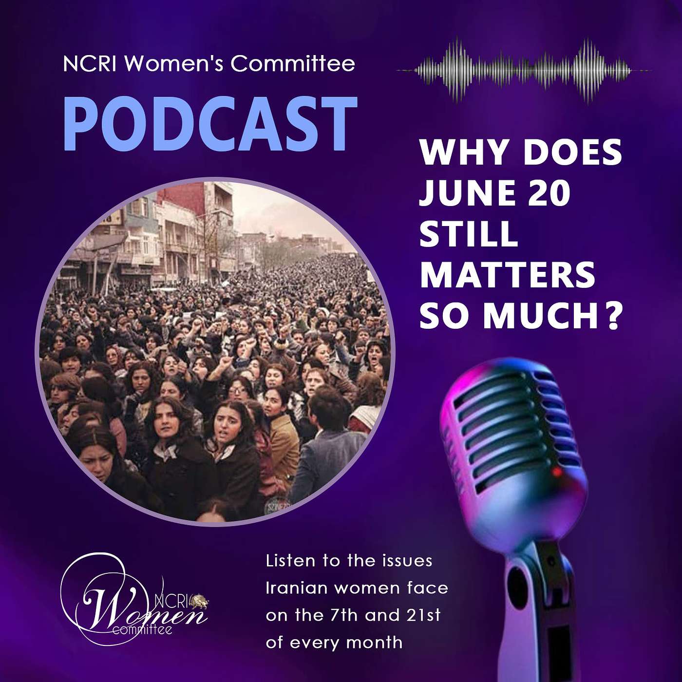 Iranian Women's Role in Four Decades of Resistance for Freedom episode artwork