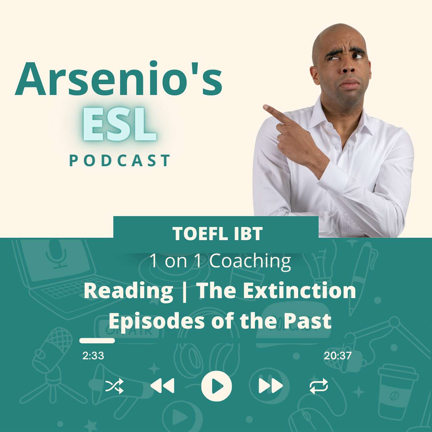 TOEFL iBT | 1 on 1 Coaching | Reading | The Extinction Episodes of The Past