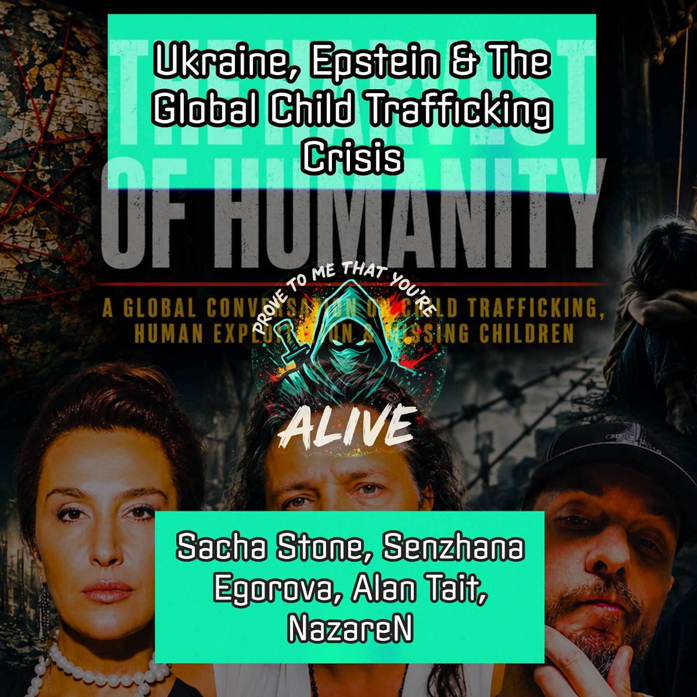 Ukraine, Trump, Epstein, Prince Andrew & The Global Child Trafficking Crisis with Sacha Stone episode artwork