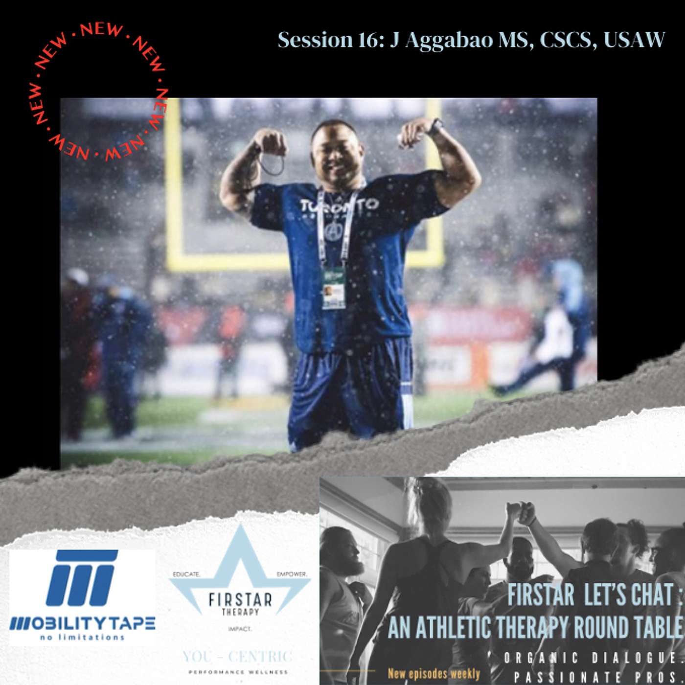 FIRSTAR Let\'s chAT: an Athletic Therapy podcast | Official Podcast of WFATT