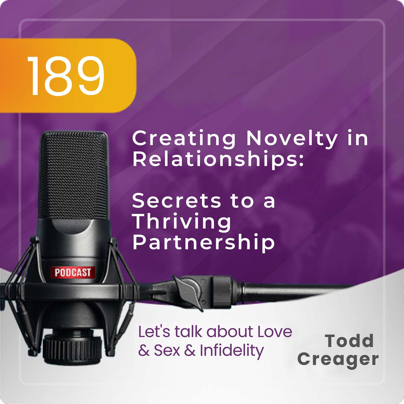 Ep #189: Creating Novelty in Relationships: Secrets to a Thriving Partnership episode artwork