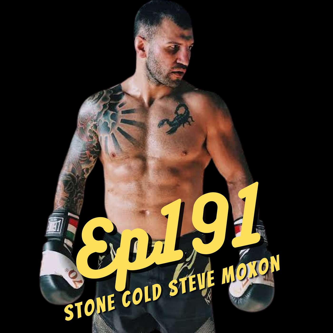 Ep 191 - Stone Cold Steve Moxon on fighting the best whenever and where ever! episode artwork