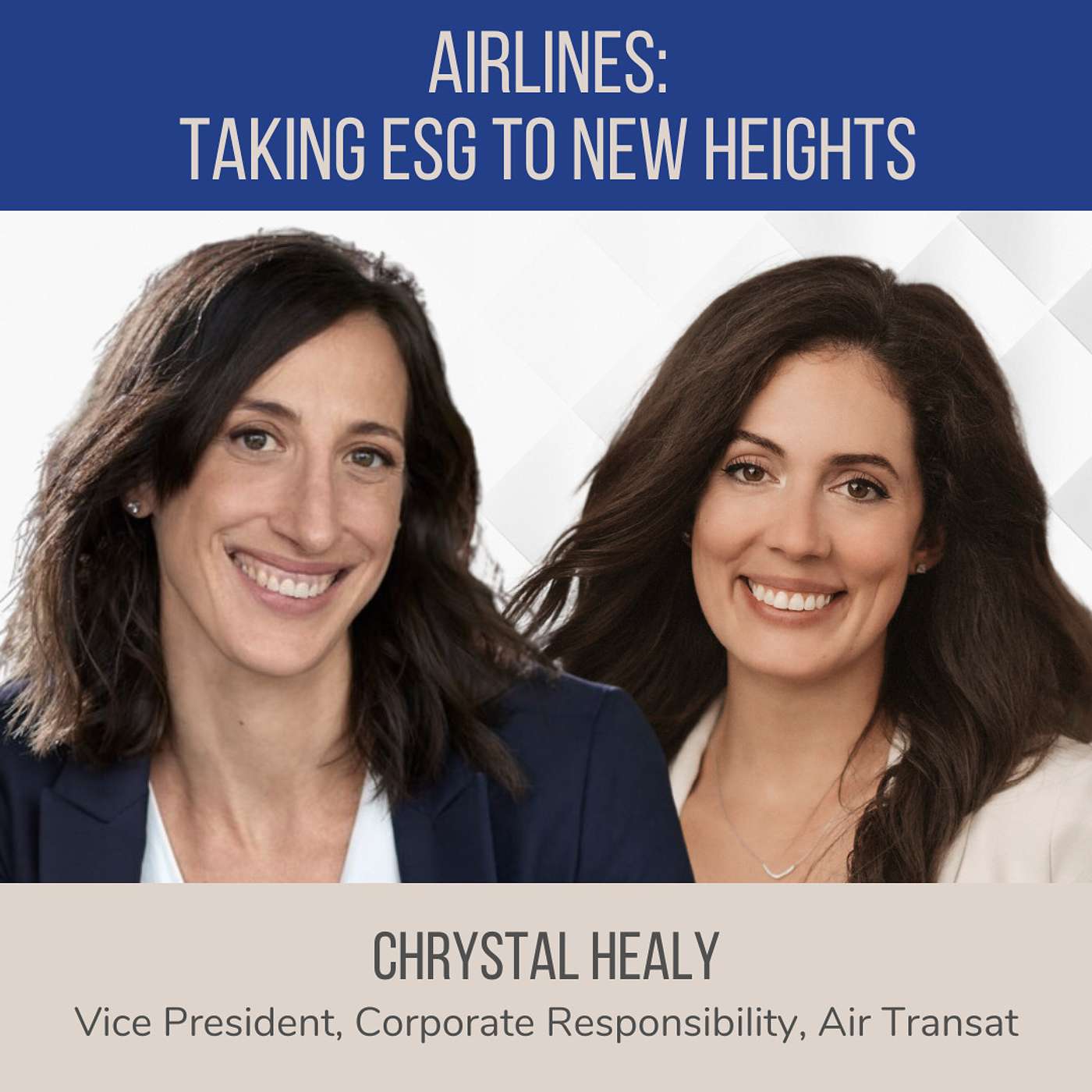 Airlines: Taking ESG to New Heights ft. Chrystal Healy (Air Transat) episode artwork