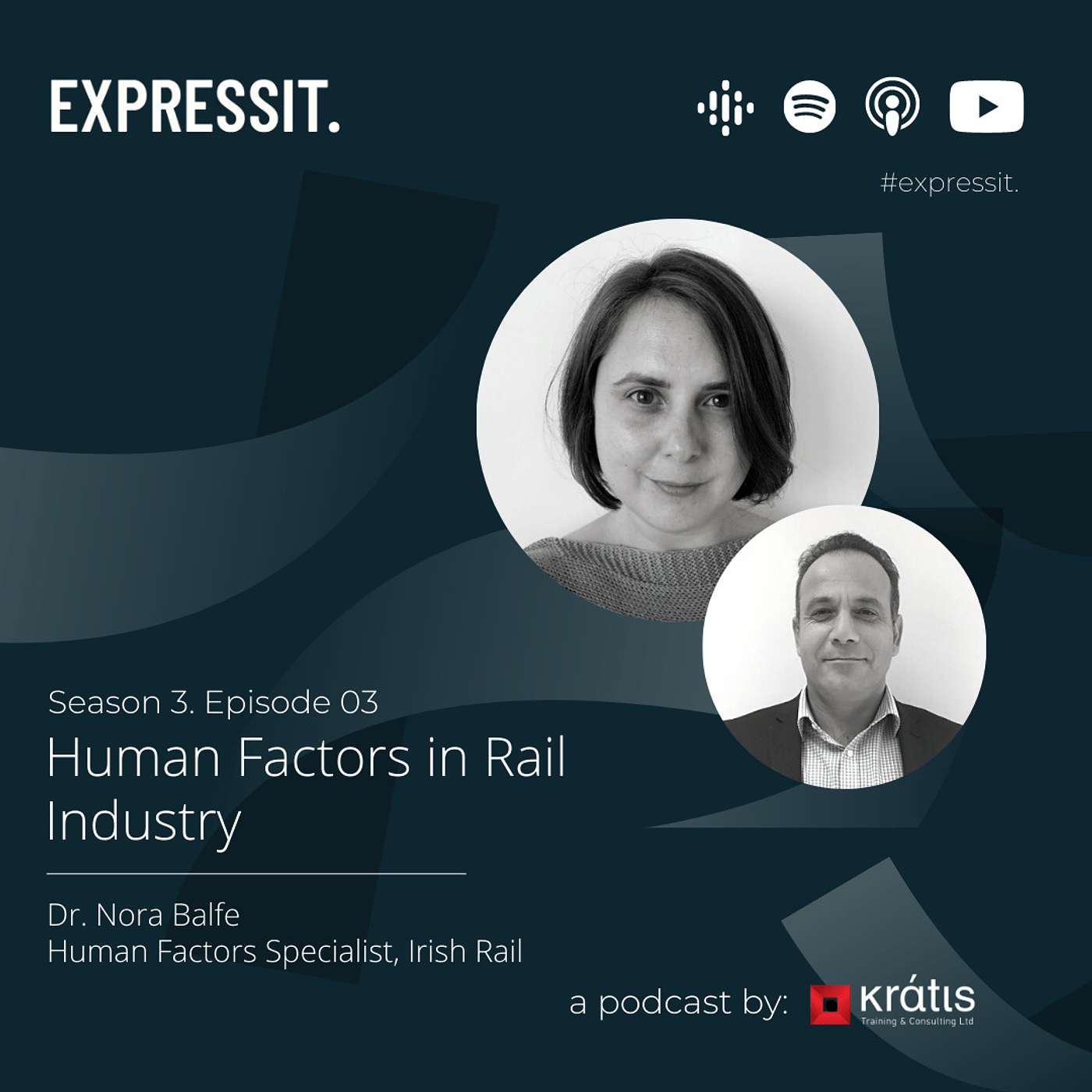 S03 Episode 3 - Human Factors in the Rail Industry, Nora Balfe, Irish Rail