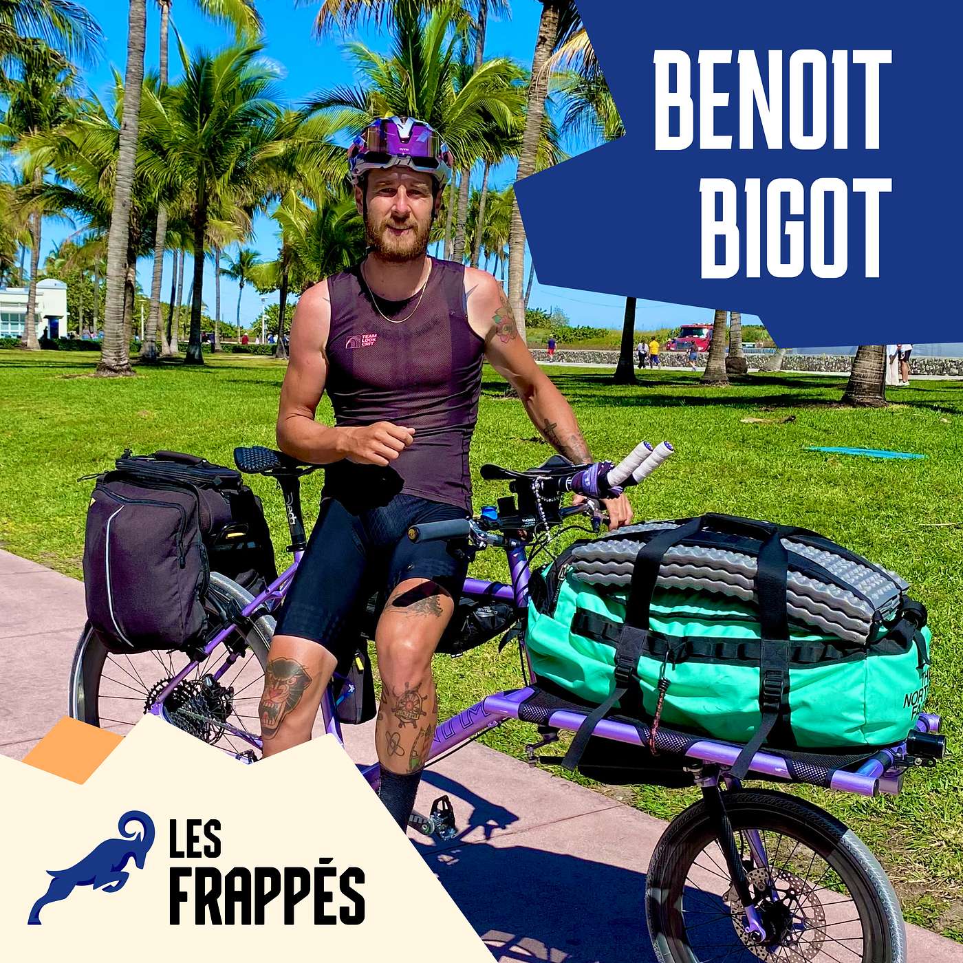 De Los Angeles À Miami: 43 jours de traversée à vélo cargo avec Benoit Bigot