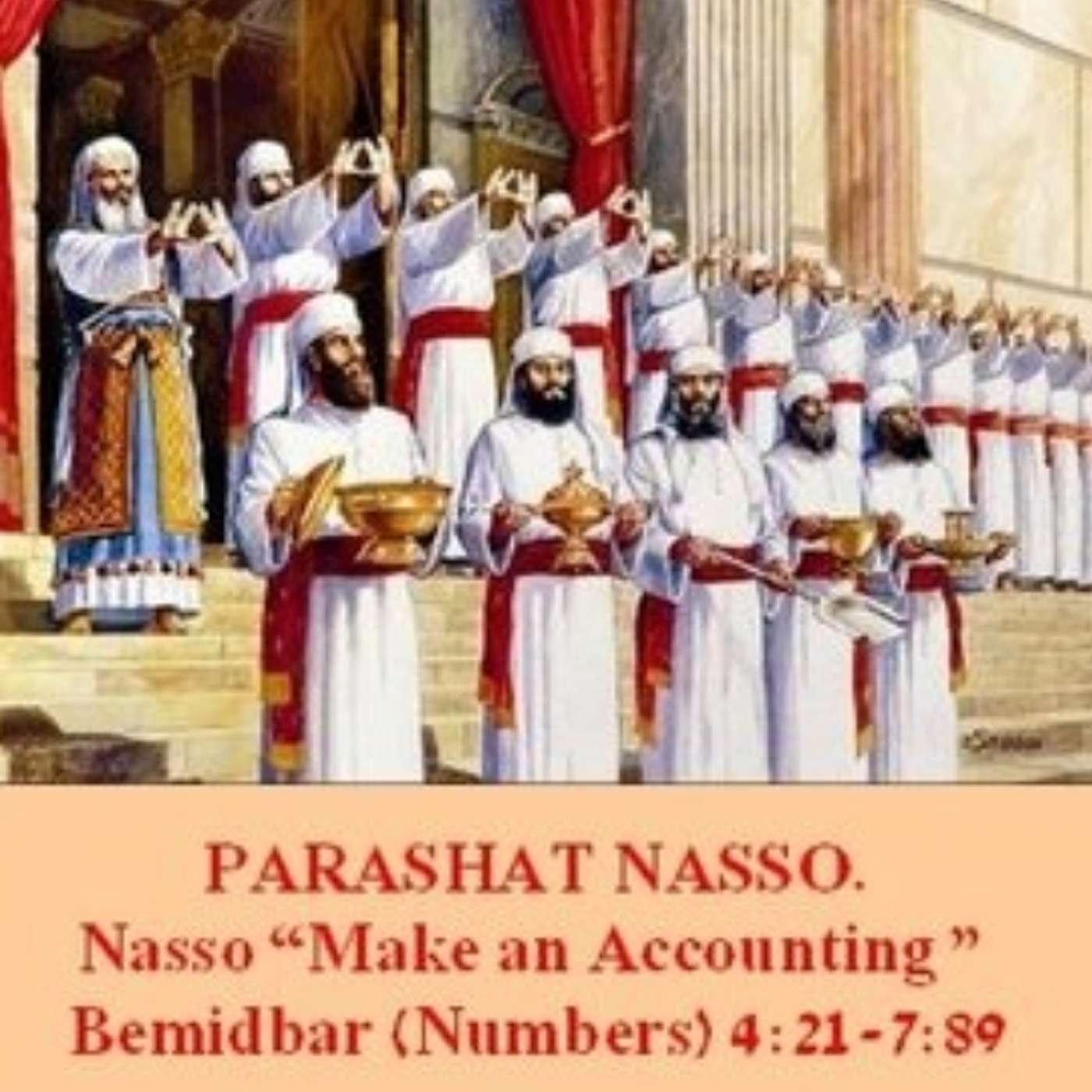 Parasha Nasso: Numbers 4:21-7:89