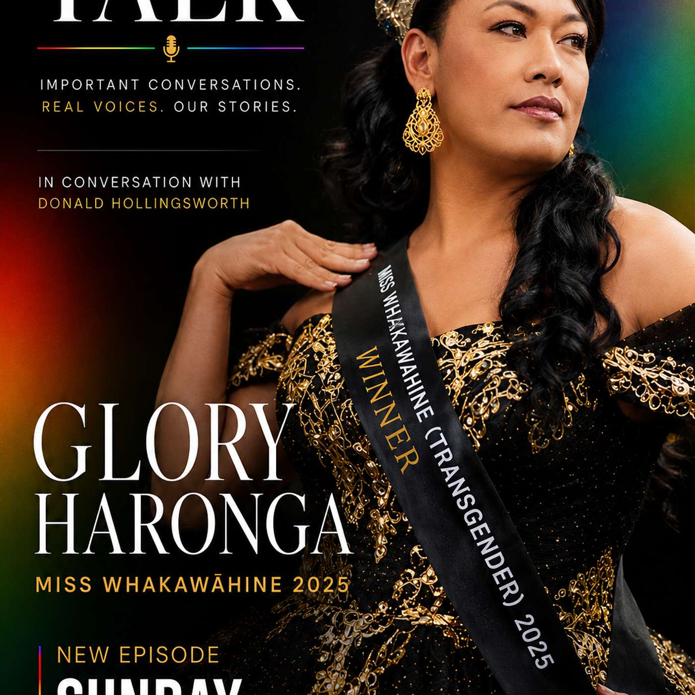 Glory Haronga Takatāpui Talk episode artwork