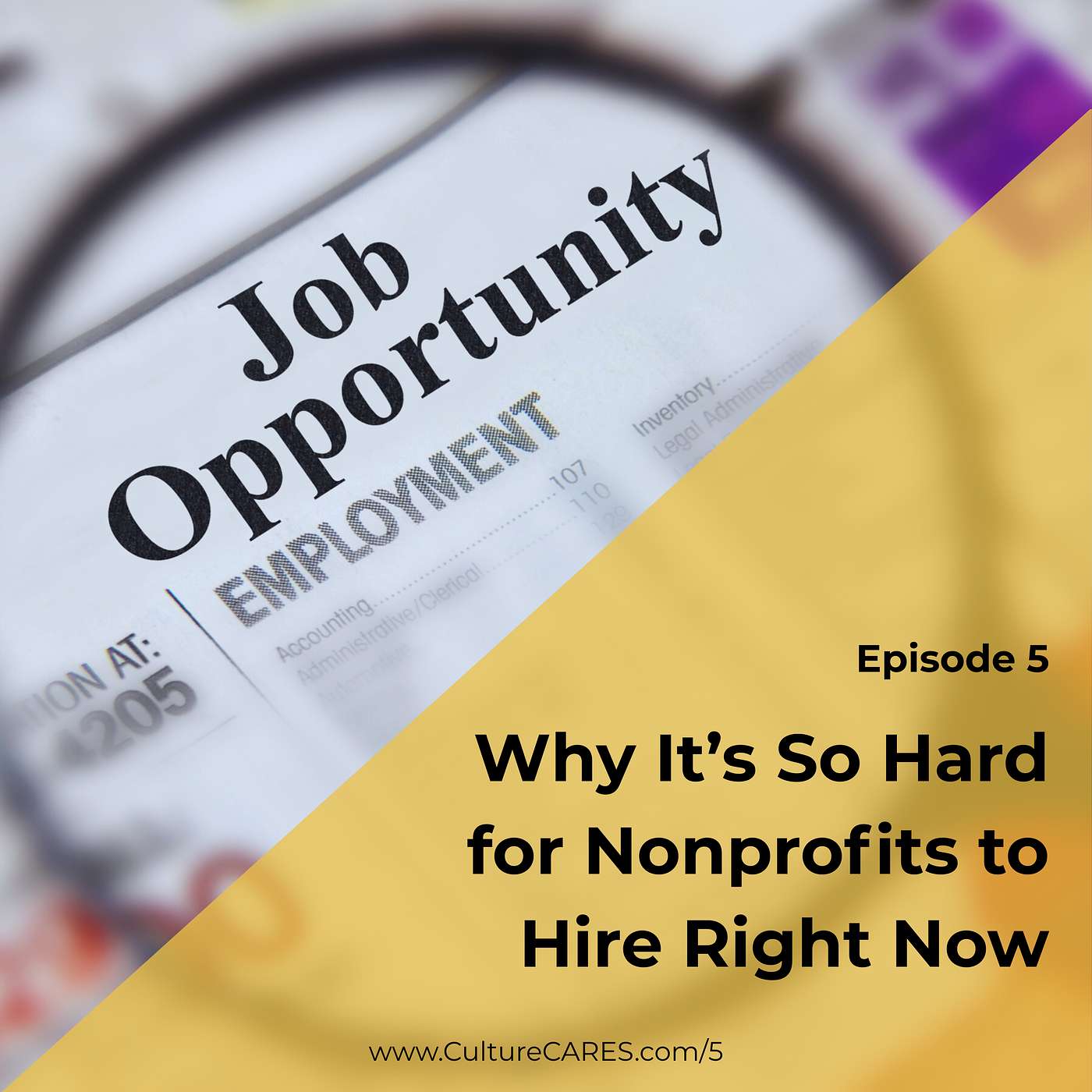 5: Why It's So Hard for Nonprofits to Hire Right Now