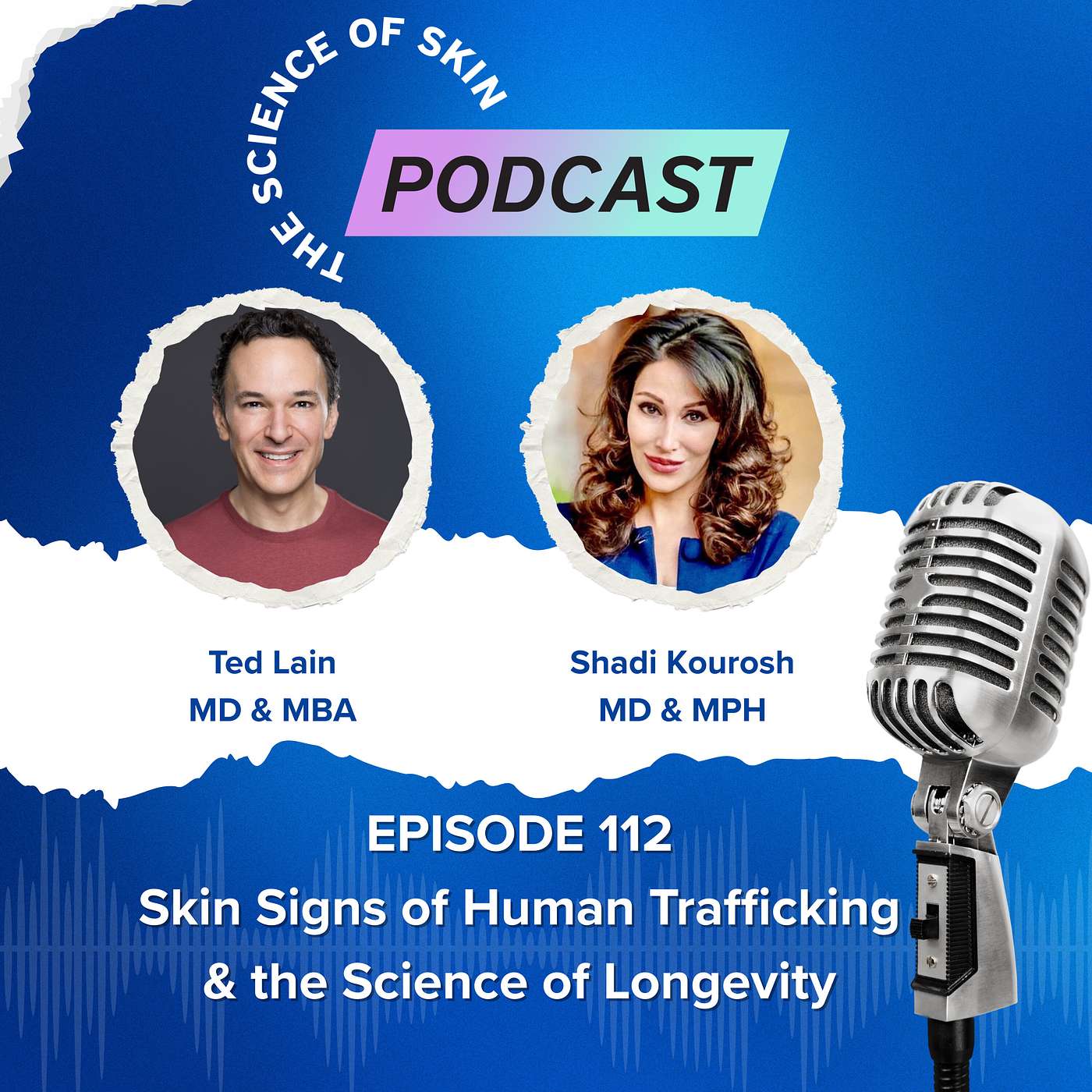 Skin Signs of Human Trafficking & the Science of Longevity episode artwork