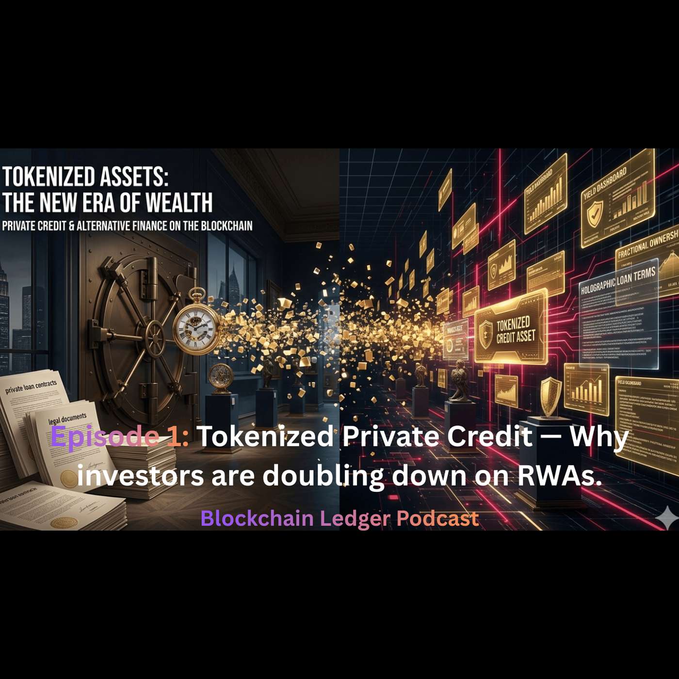 Private Credit & Alternative Finance: 3 Part Series--Episode 1: Tokenized Private Credit — Why investors are doubling down on RWAs.