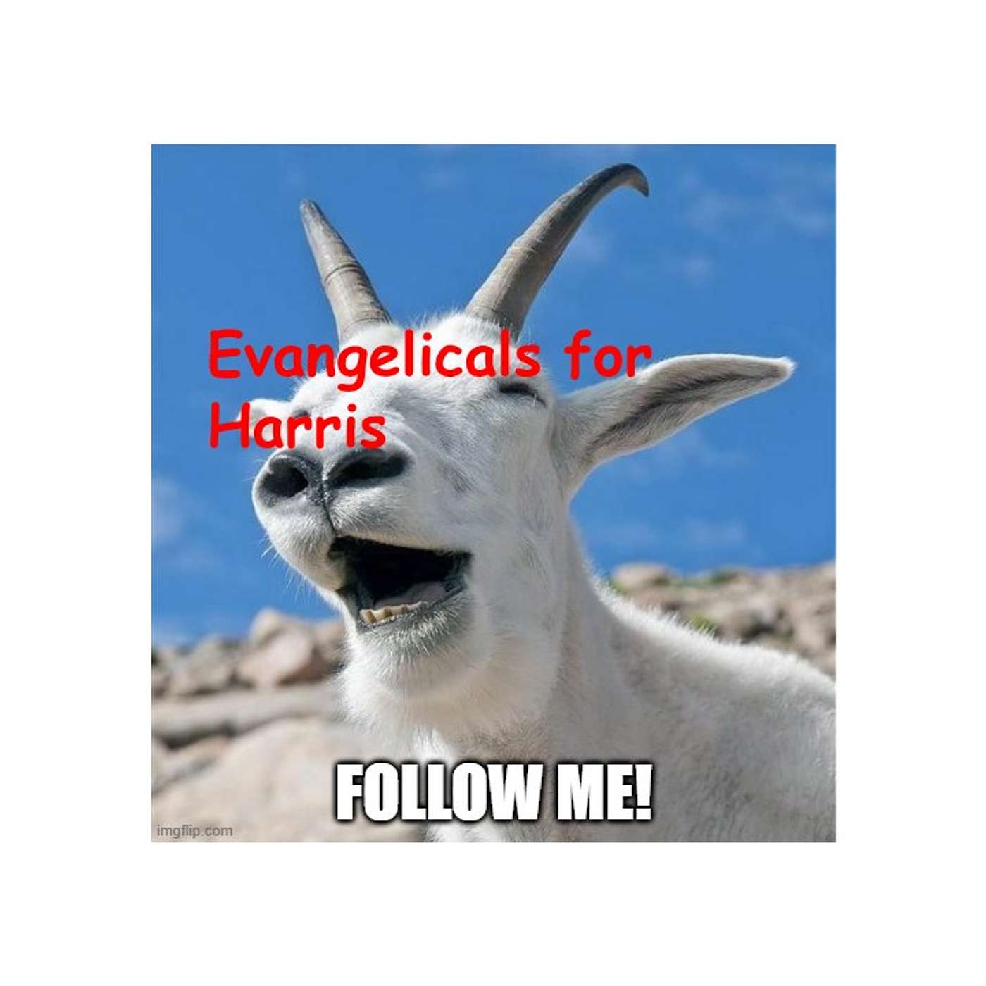 "Evangelicals-for-Harris Judas Goats"