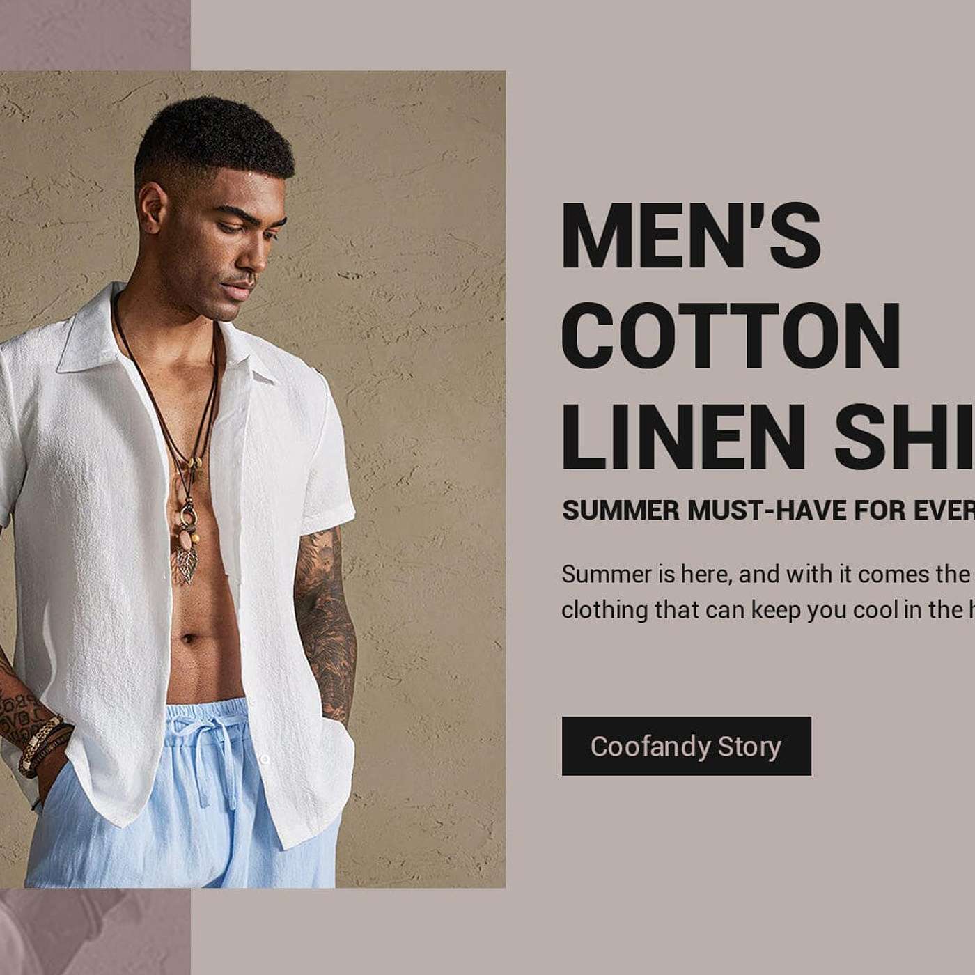 Men's Cotton Linen Shirts: Summer Must-Have for Every Occasion episode artwork