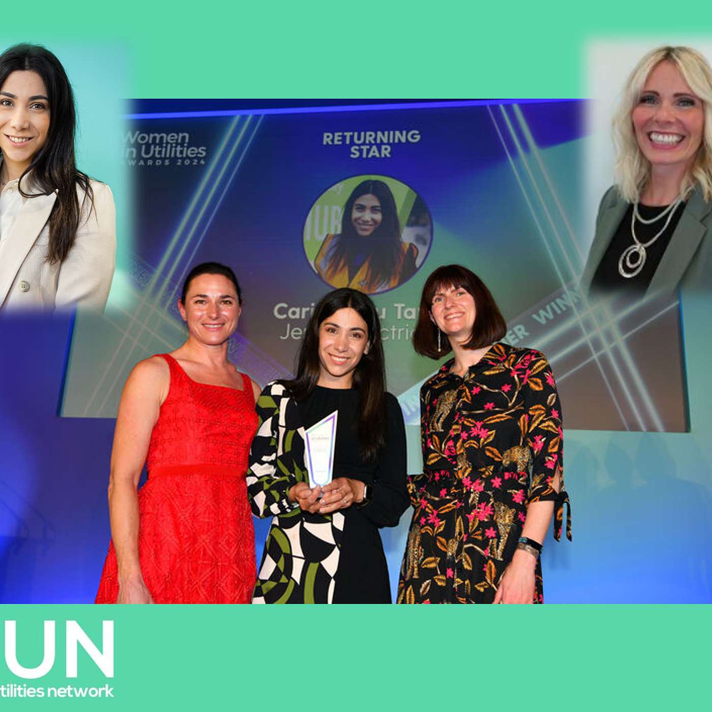 Ep. 65 'Returning Star Award Winner' WiU Awards , Carine Bou Tayeh, Jersey Electricity - talking with Kara Sadler, WUN Advocate episode artwork