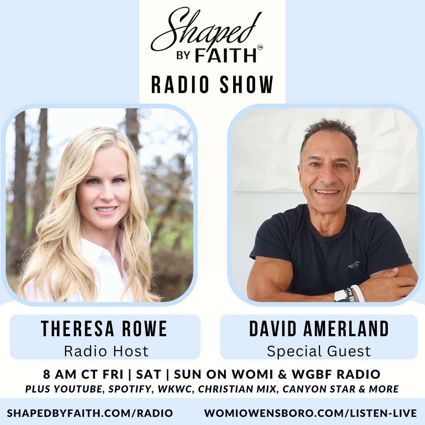 Shaped by Faith with Theresa Rowe