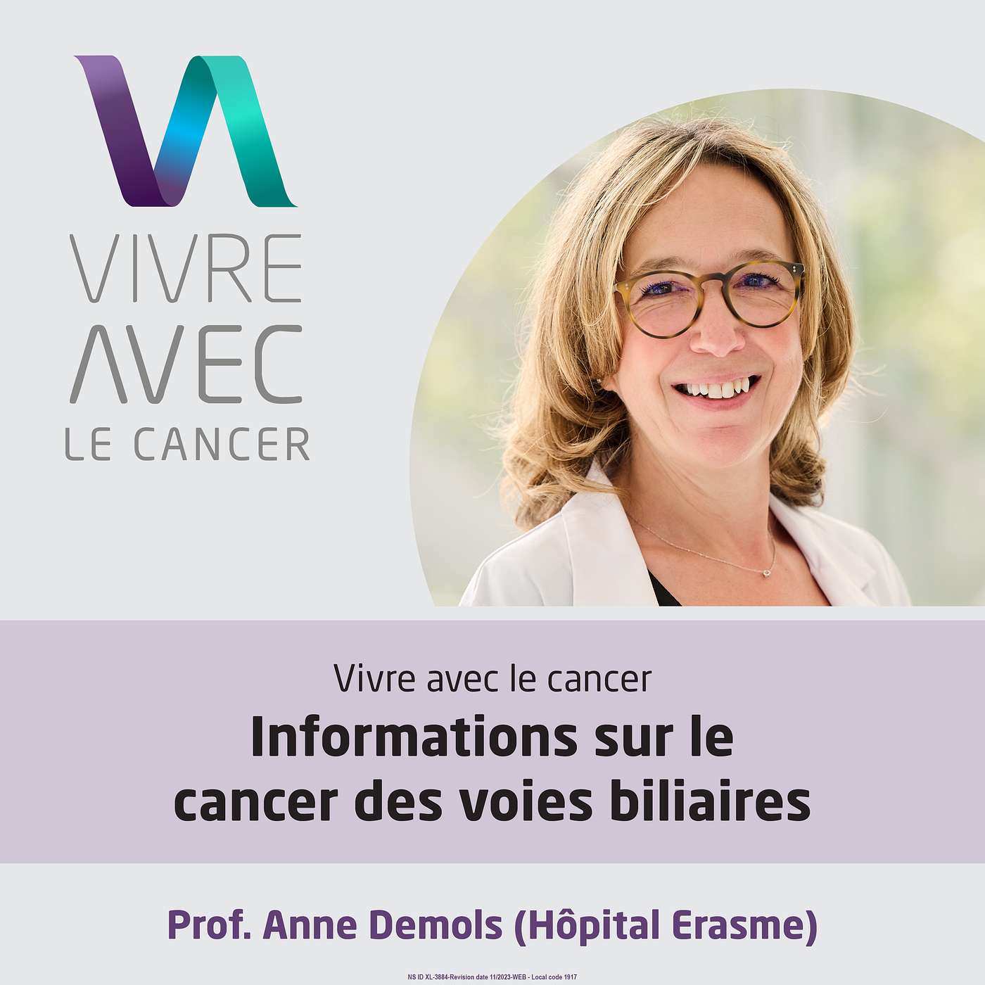 Vivre avec le cancer: Informations sur le cancer des voies biliaires episode artwork