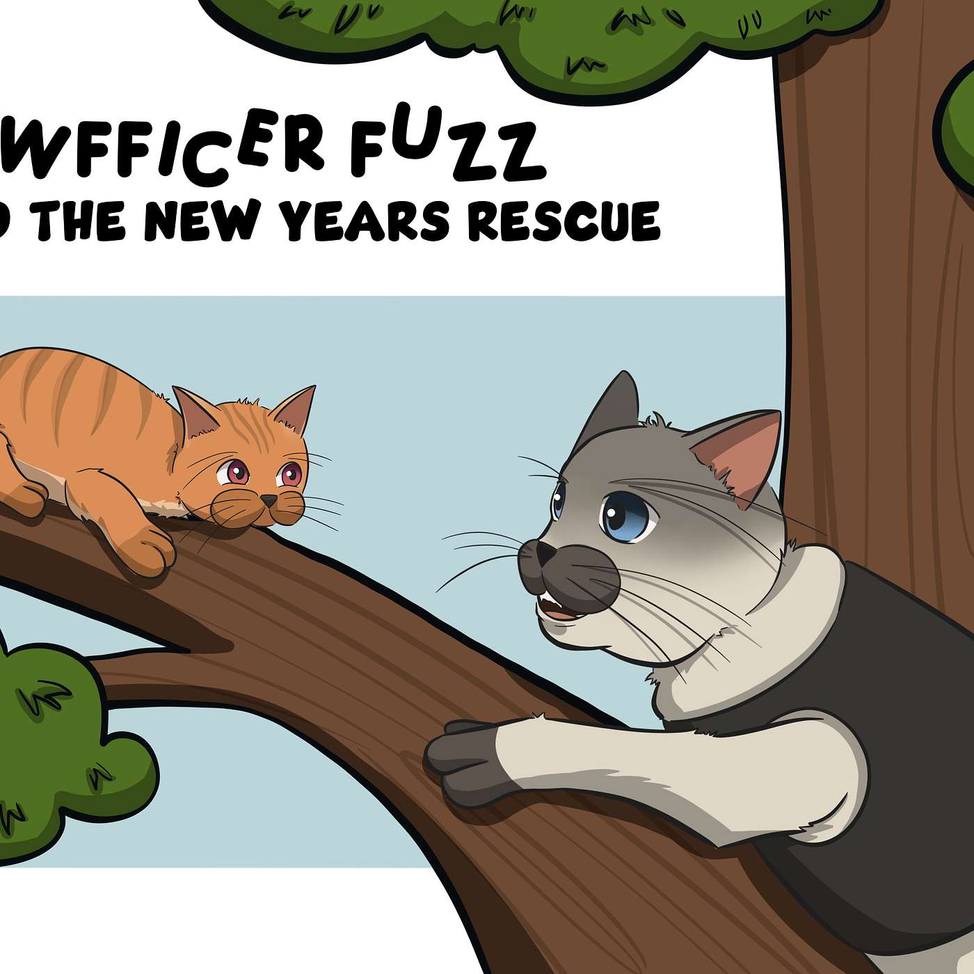Pawfficer Fuzz and the New Year's Rescue