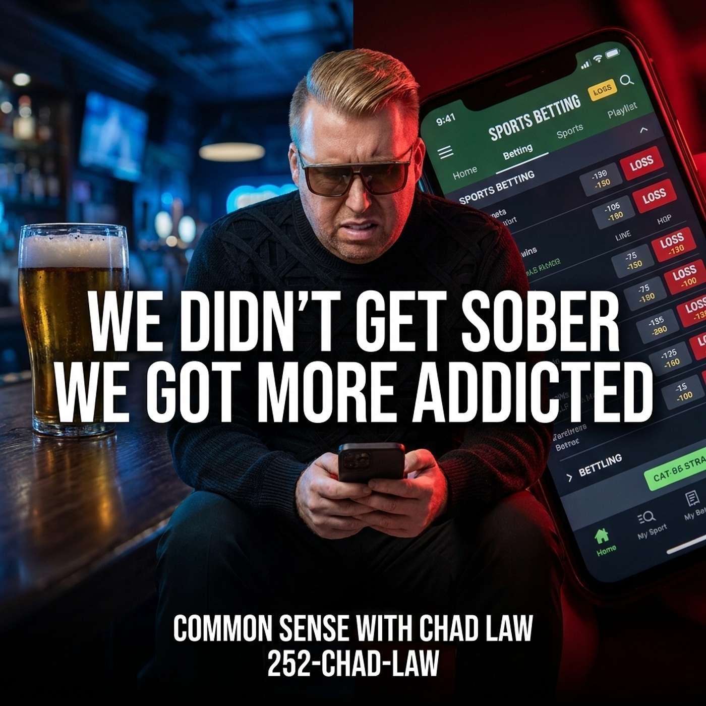 From Bars to Betting Apps: The Addiction Shift Nobody Is Talking About | Monologue Monday episode artwork