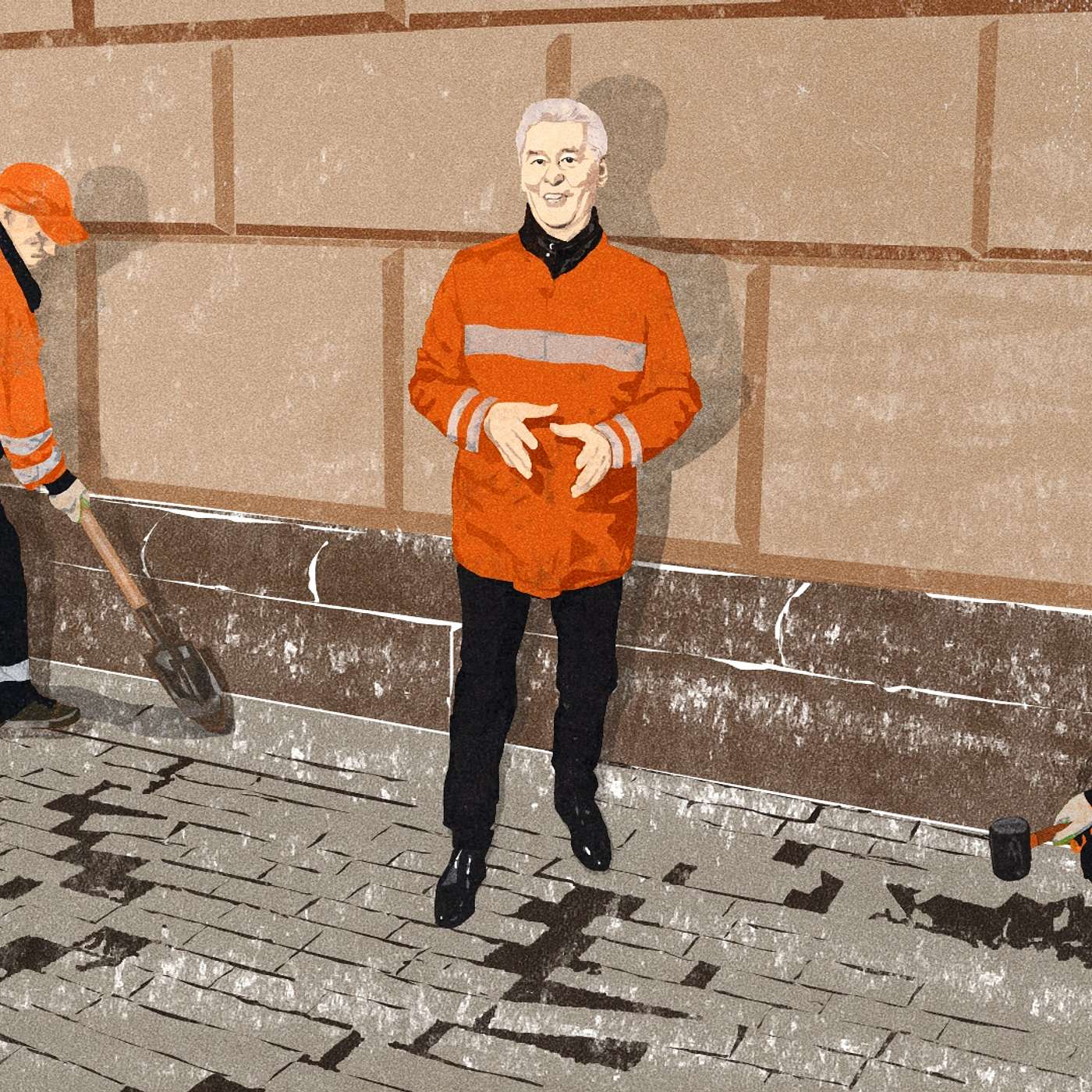 Многострадальная московская плитка. Перекладка века