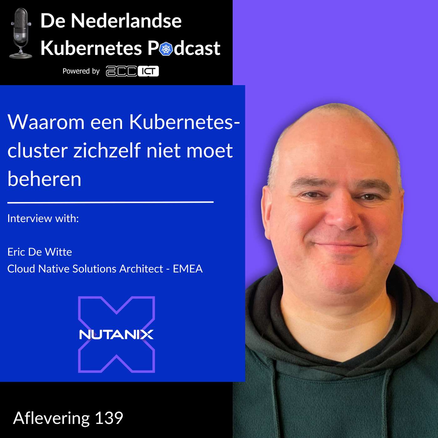 #139 Waarom een Kubernetes-cluster zichzelf niet moet beheren episode artwork