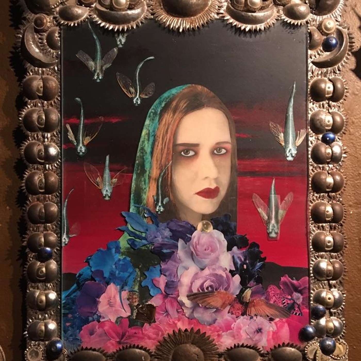 Cynthia Cook: Recycled Materials Collage Artist / Queen of Ye Olde Analog / President of the TMAS (see below)