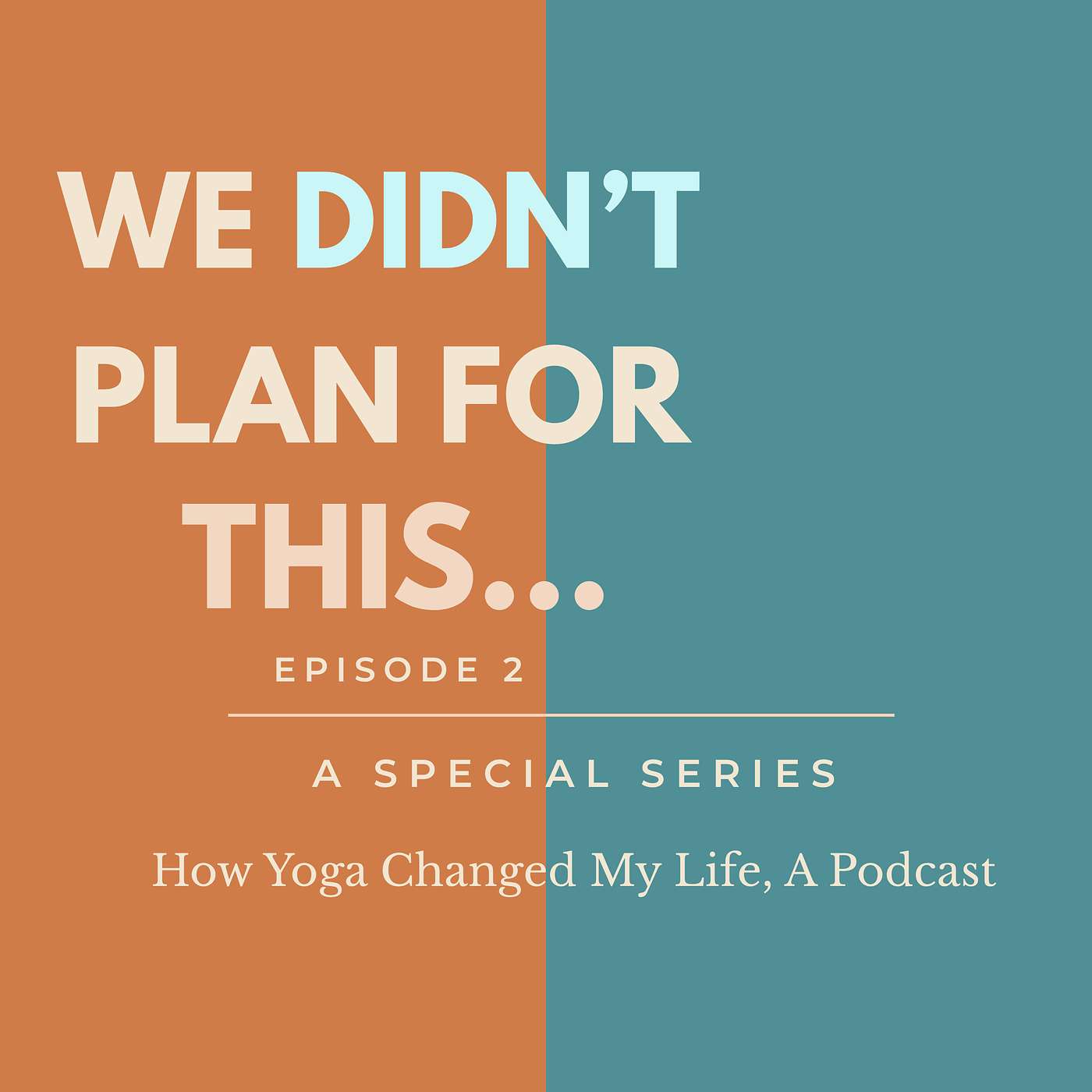 171.  Learning to Live With What You Didn't Plan For.