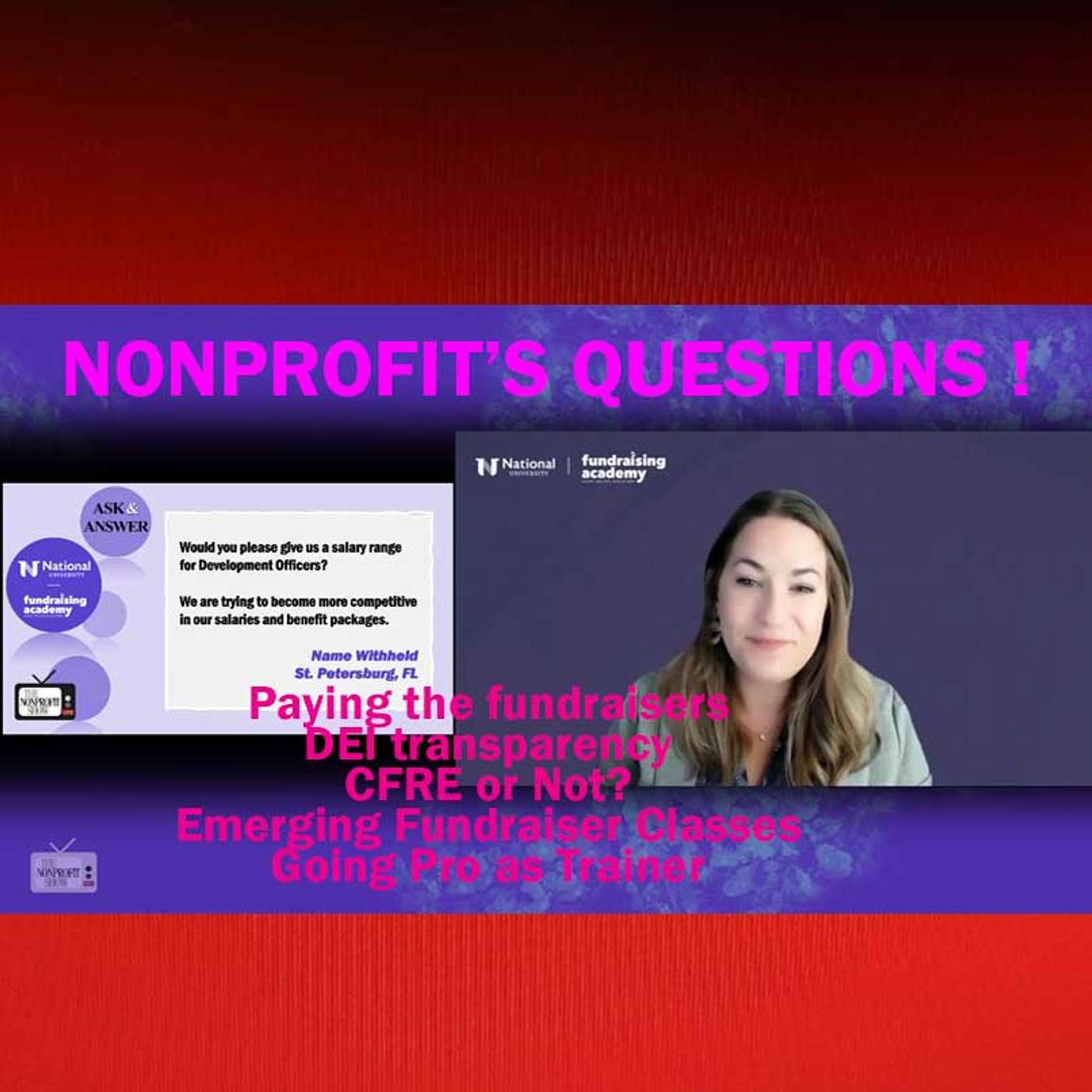 Questions From Nonprofits! episode artwork
