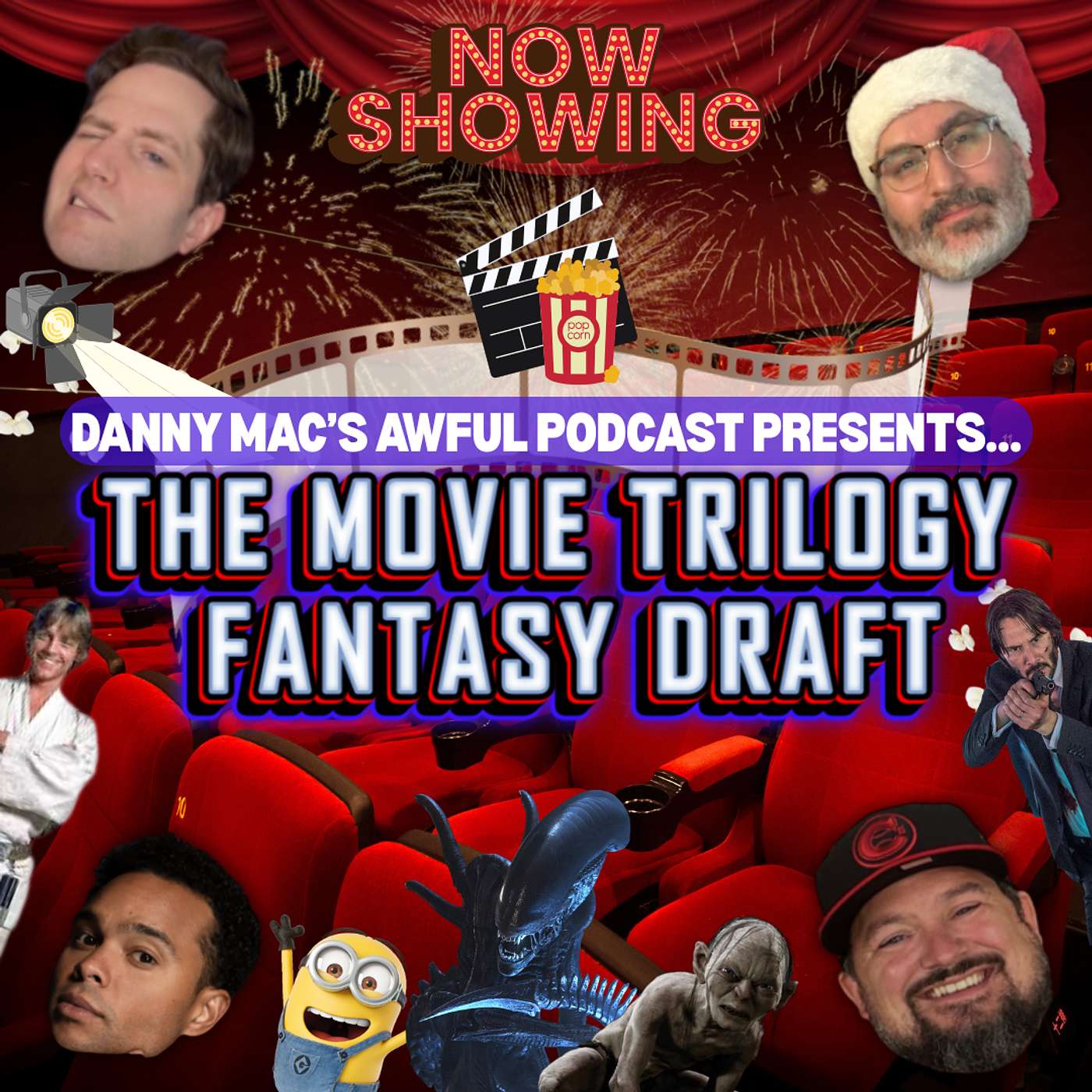 the movie trilogy fantasy draft w/ Samson Burke, Daylin Willis, & Will Gunn