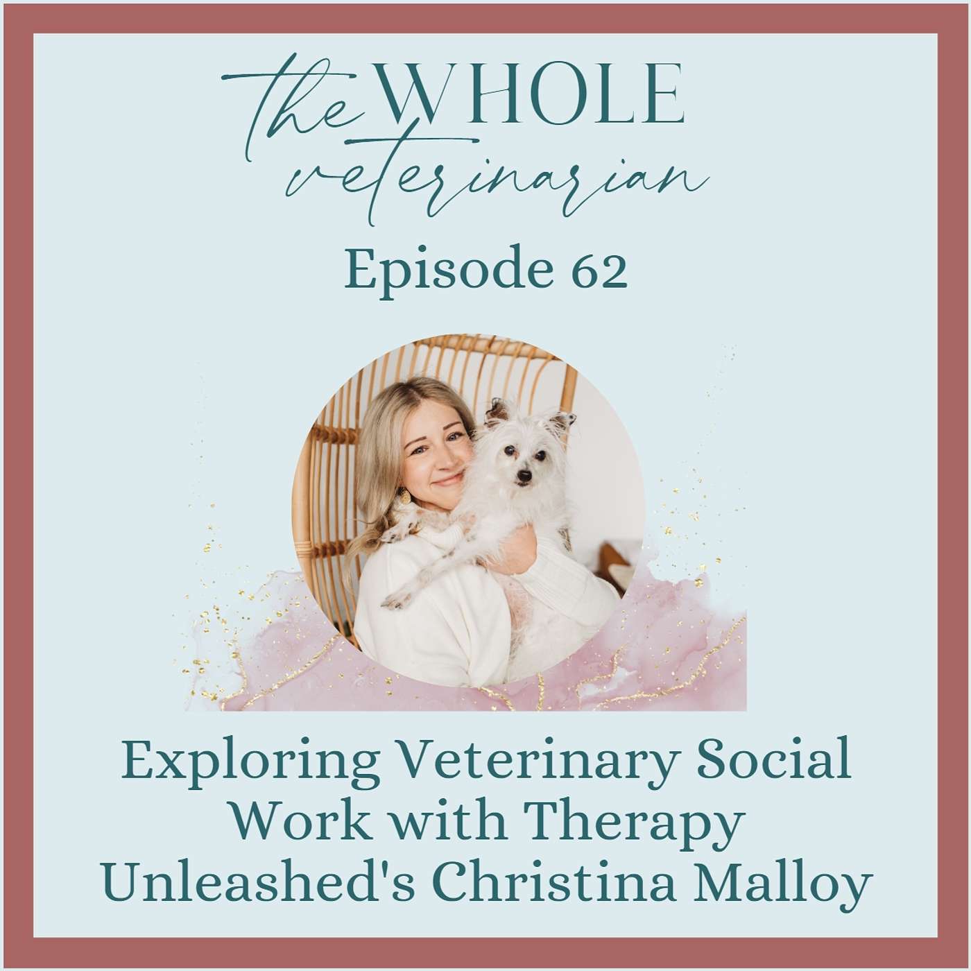 Exploring Veterinary Social Work with Therapy Unleashed's Christina Malloy, MSW, LICSW