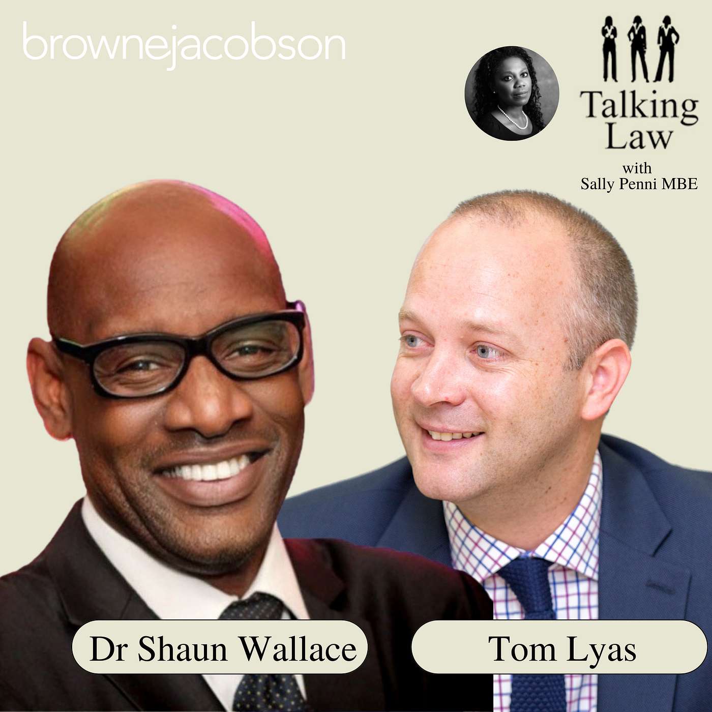 Dr Shaun Wallace and Tom Lyas