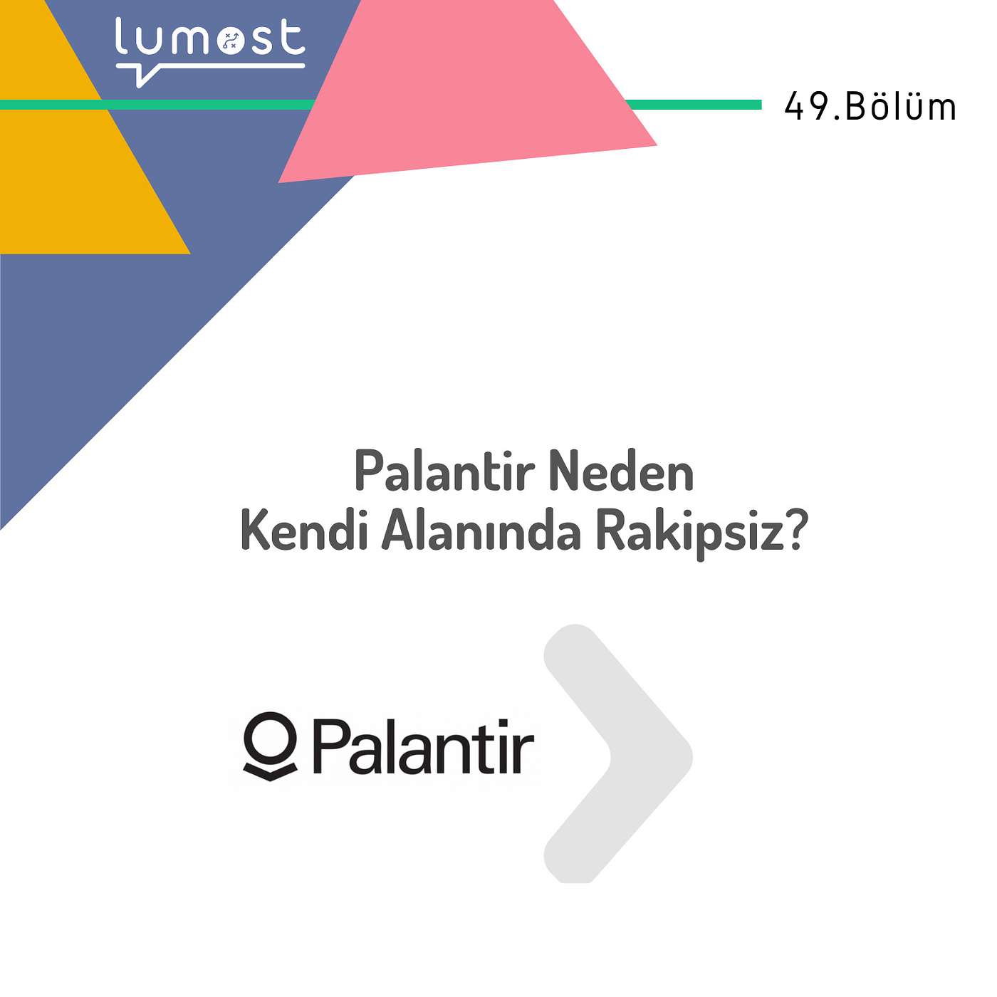 49. Bölüm - Palantir Neden Kendi Alanında Rakipsiz?