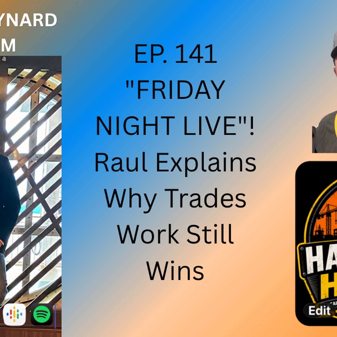 EP. 141 "FRIDAY NIGHT LIVE"! Raul Explains Why Trades Work Still Wins episode artwork