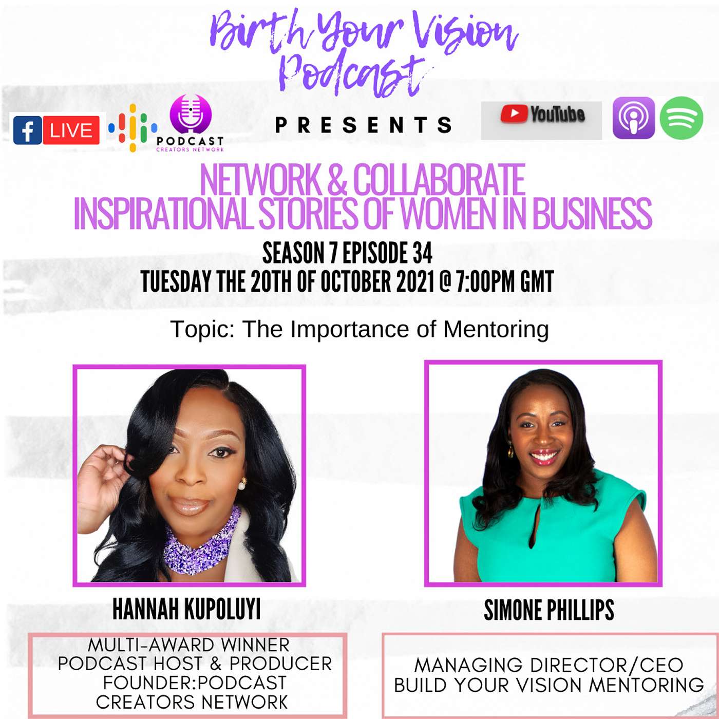 BIRTH YOUR VISION PODCAST