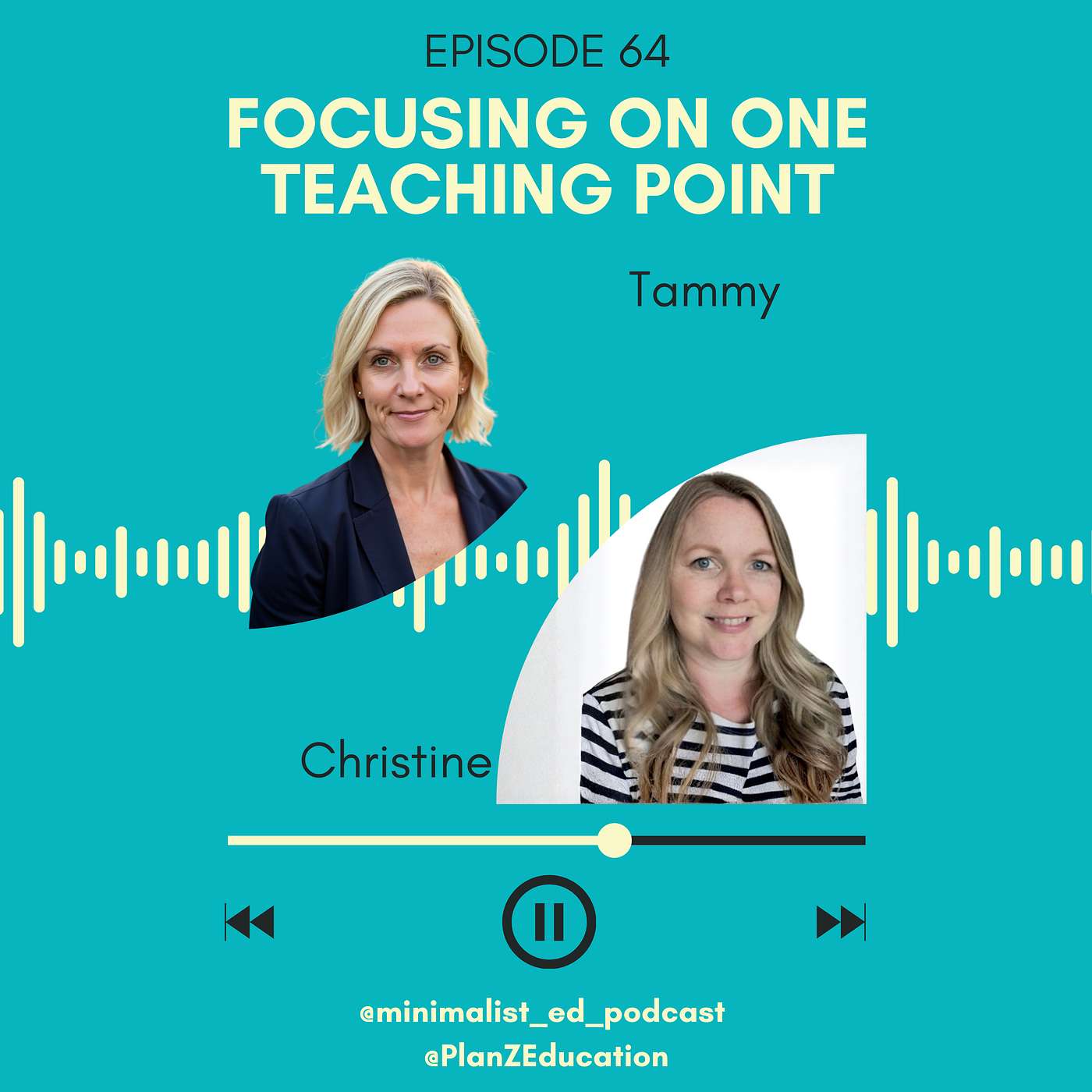 Ep 064 — Focusing on One Teaching Point with Tammy and Christine episode artwork