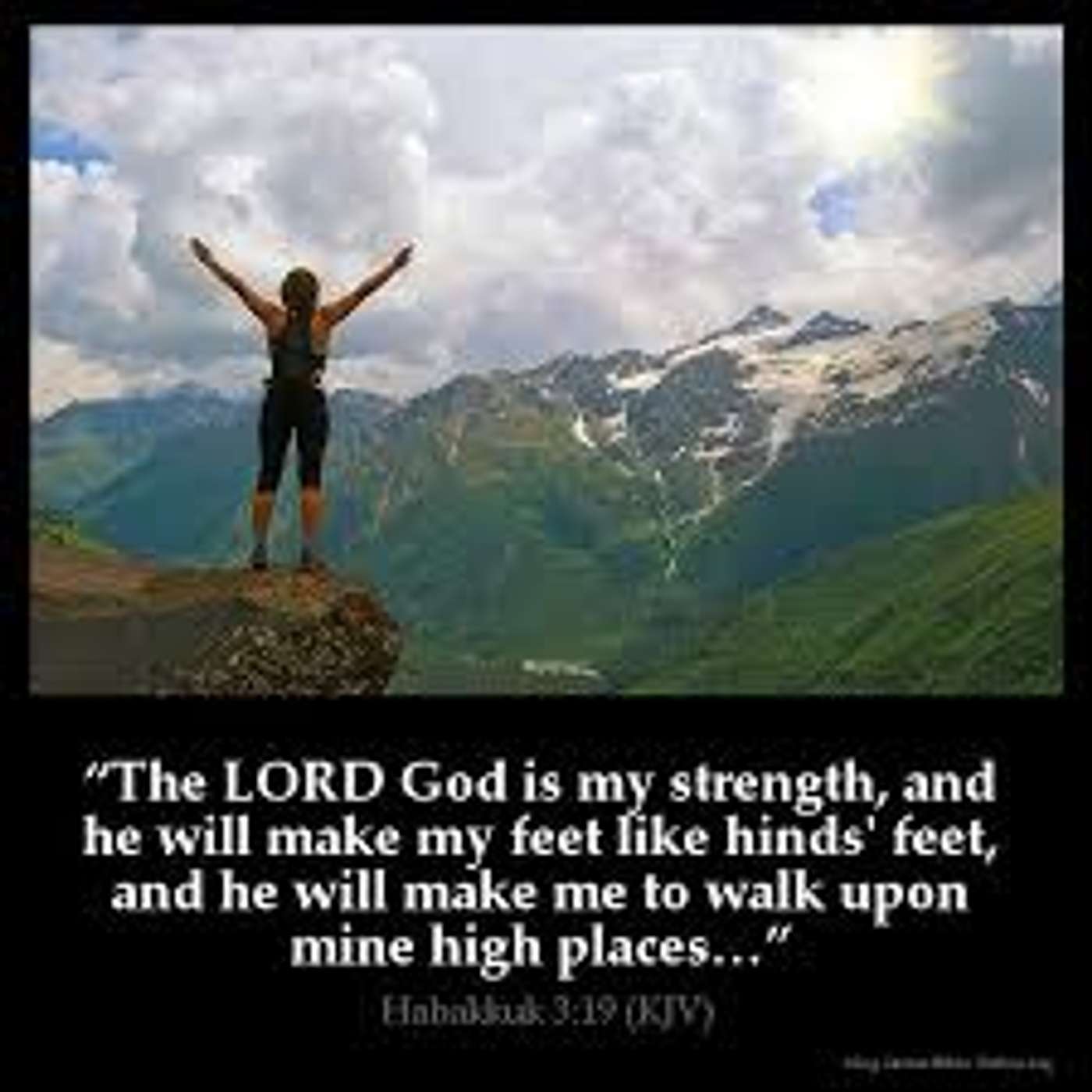 Habakkuk 3:19 Finding strength and joy in God despite difficult circumstances. episode artwork